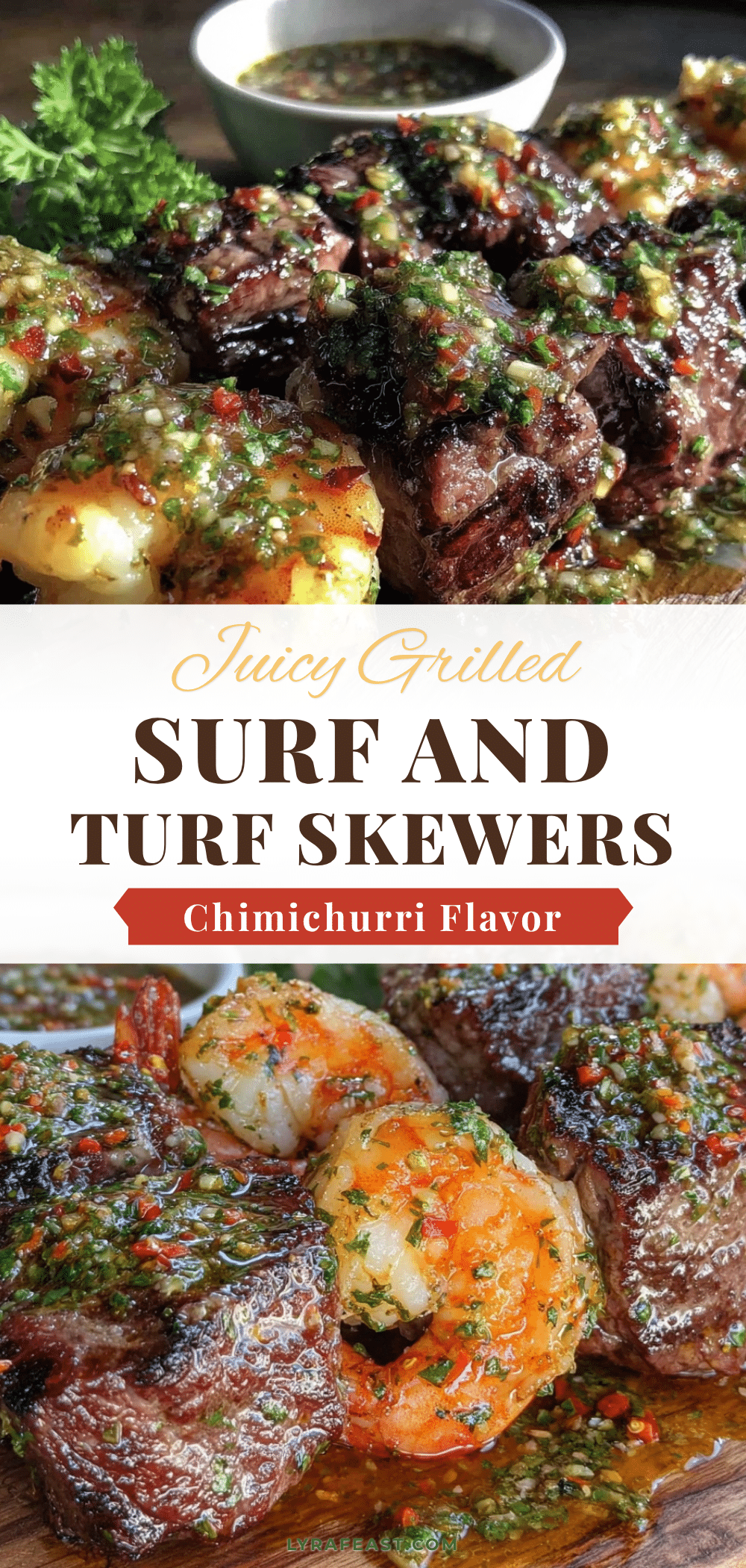 grilled surf and turf skewers recipe