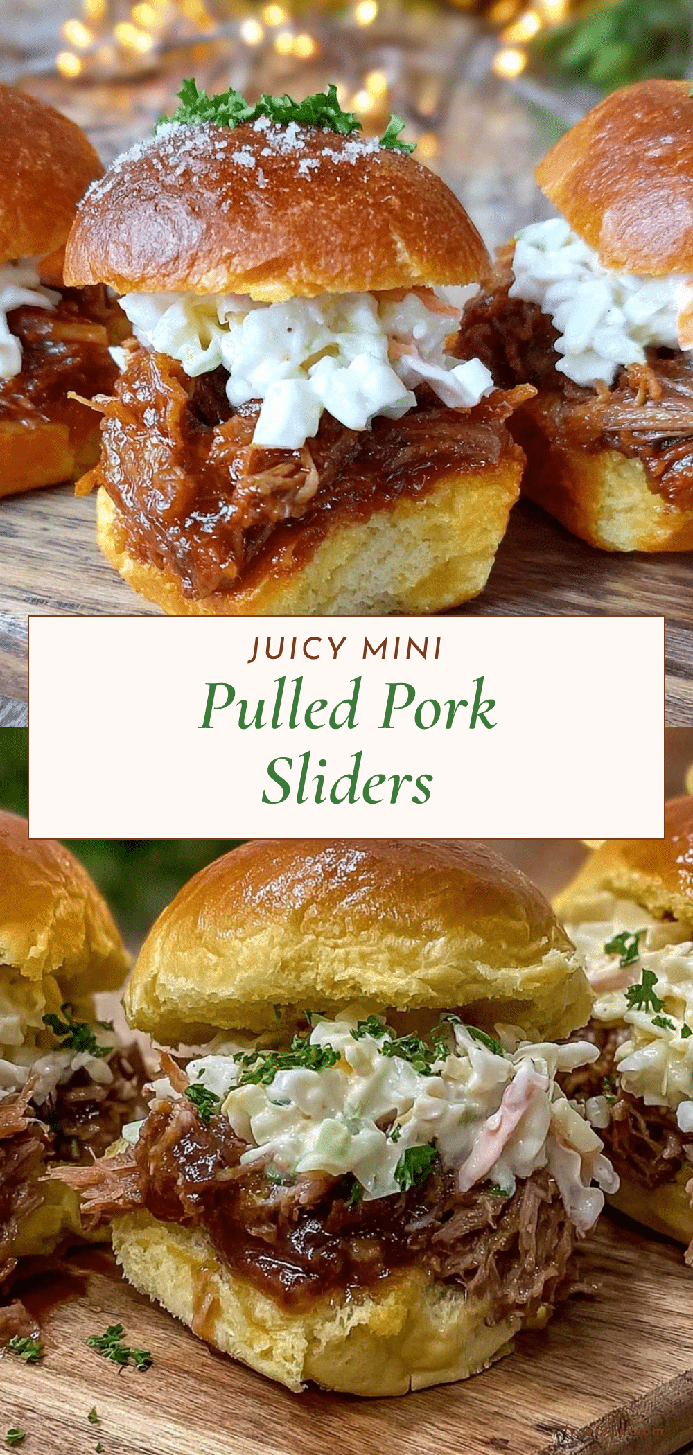 mini pulled pork sliders recipe