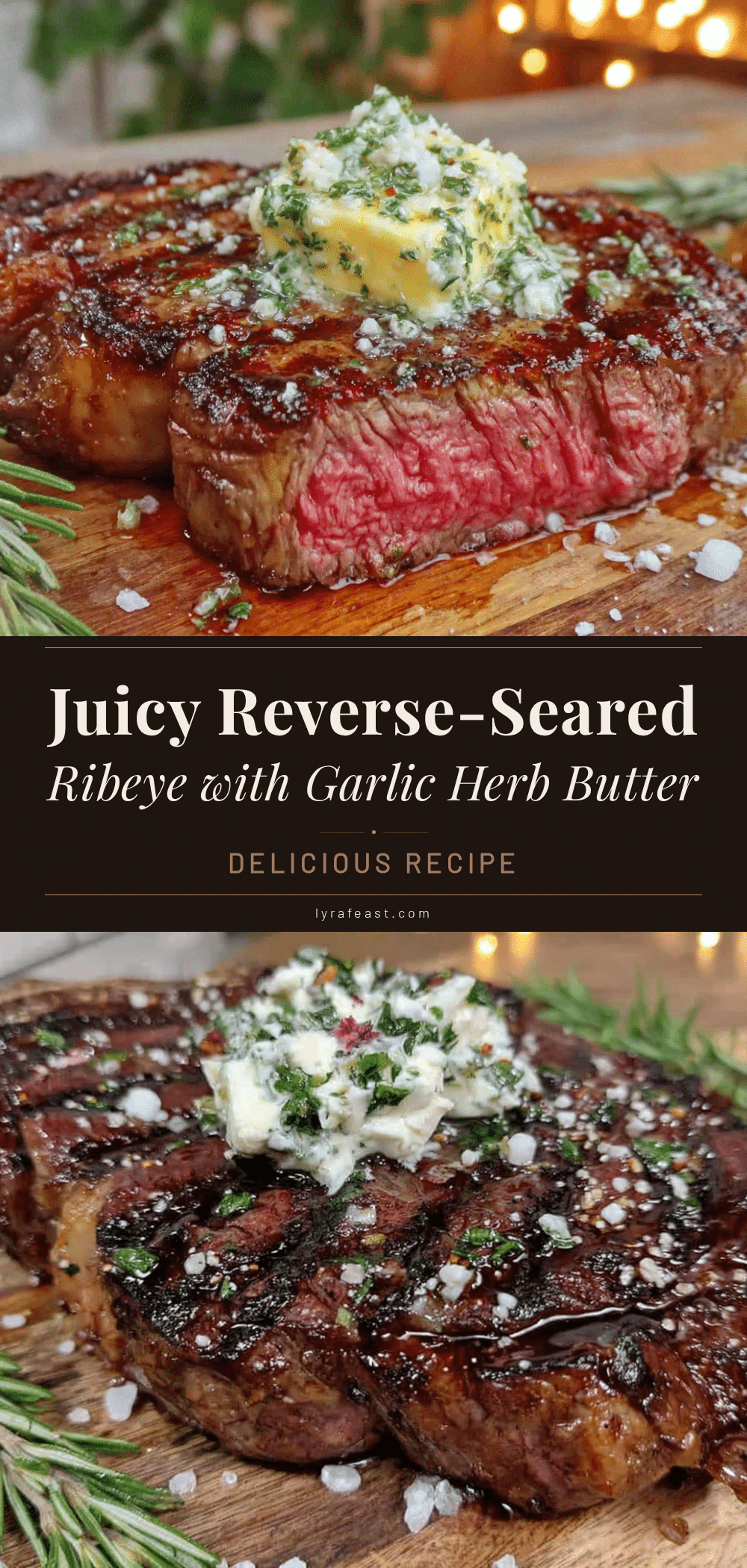 reverse-seared ribeye recipe