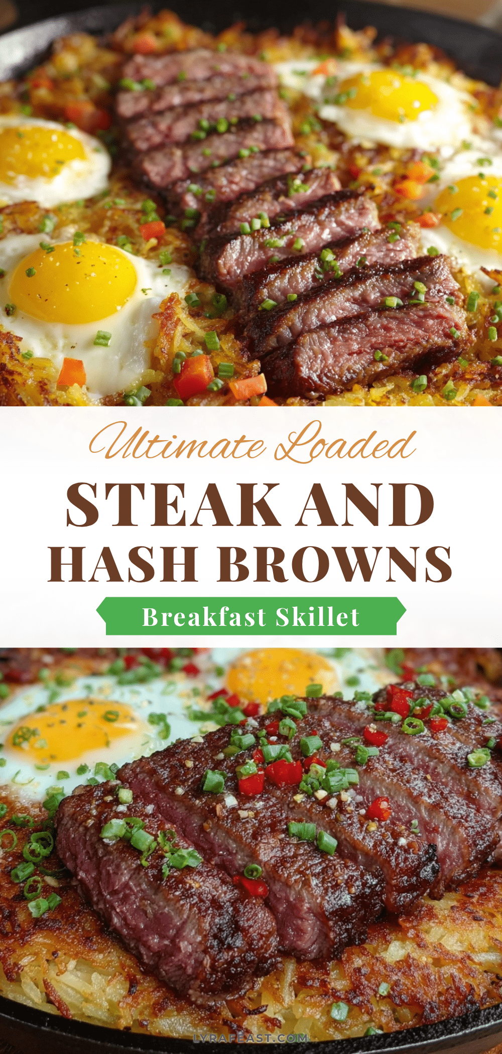 savory loaded breakfast skillet recipe