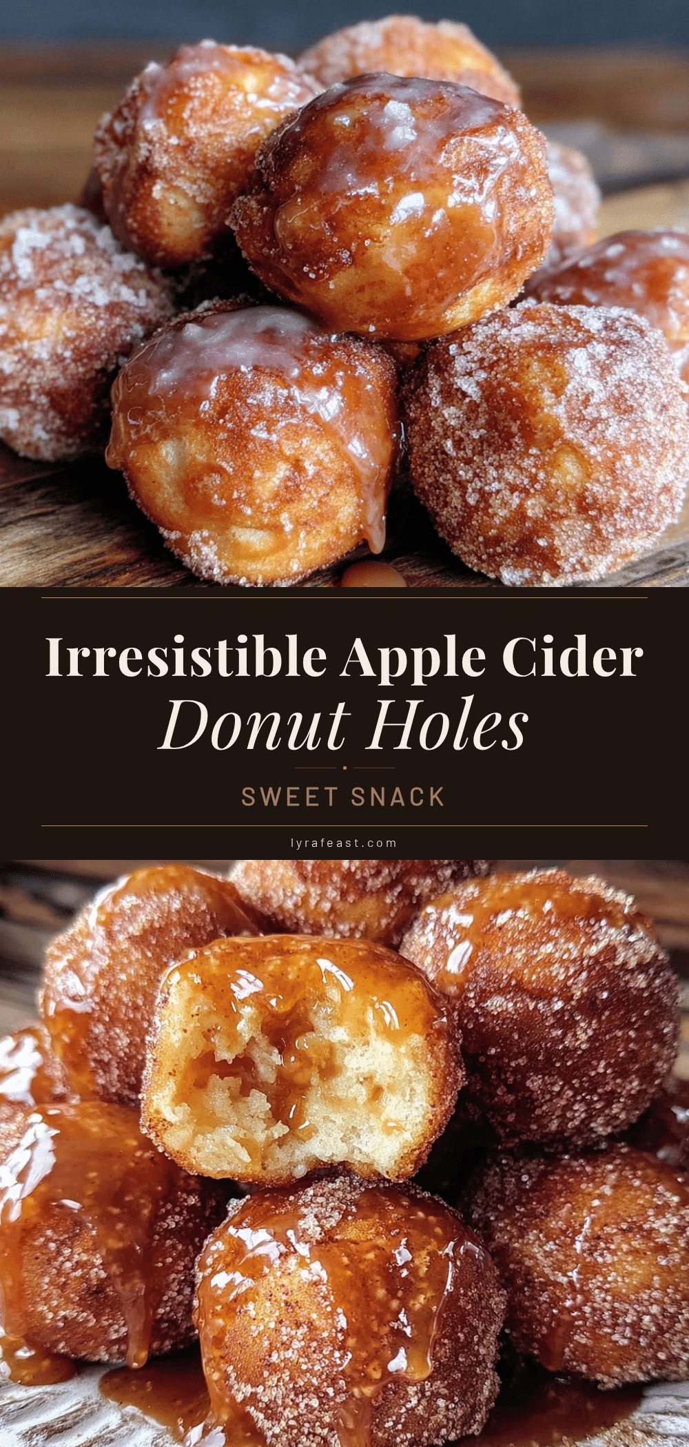 apple cider donut holes recipe