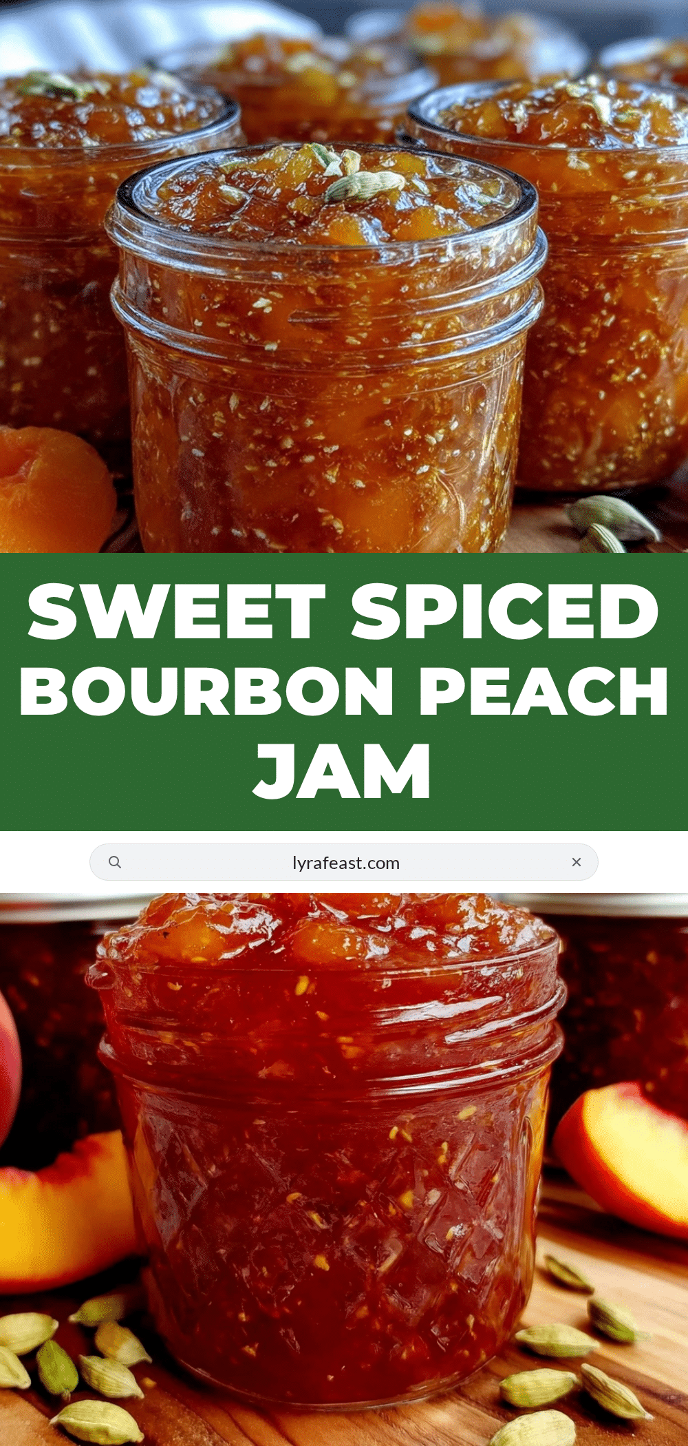 bourbon peach jam recipe