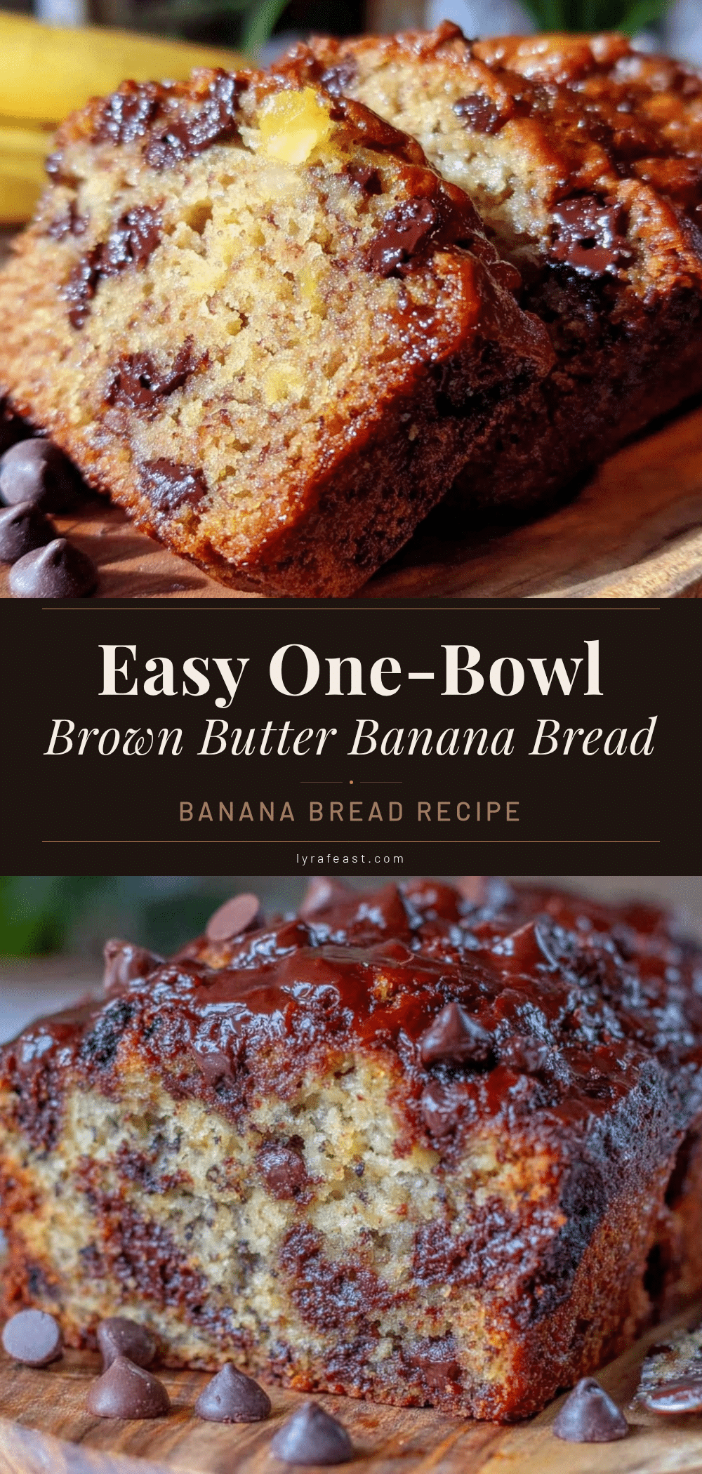 brown butter banana bread recipe