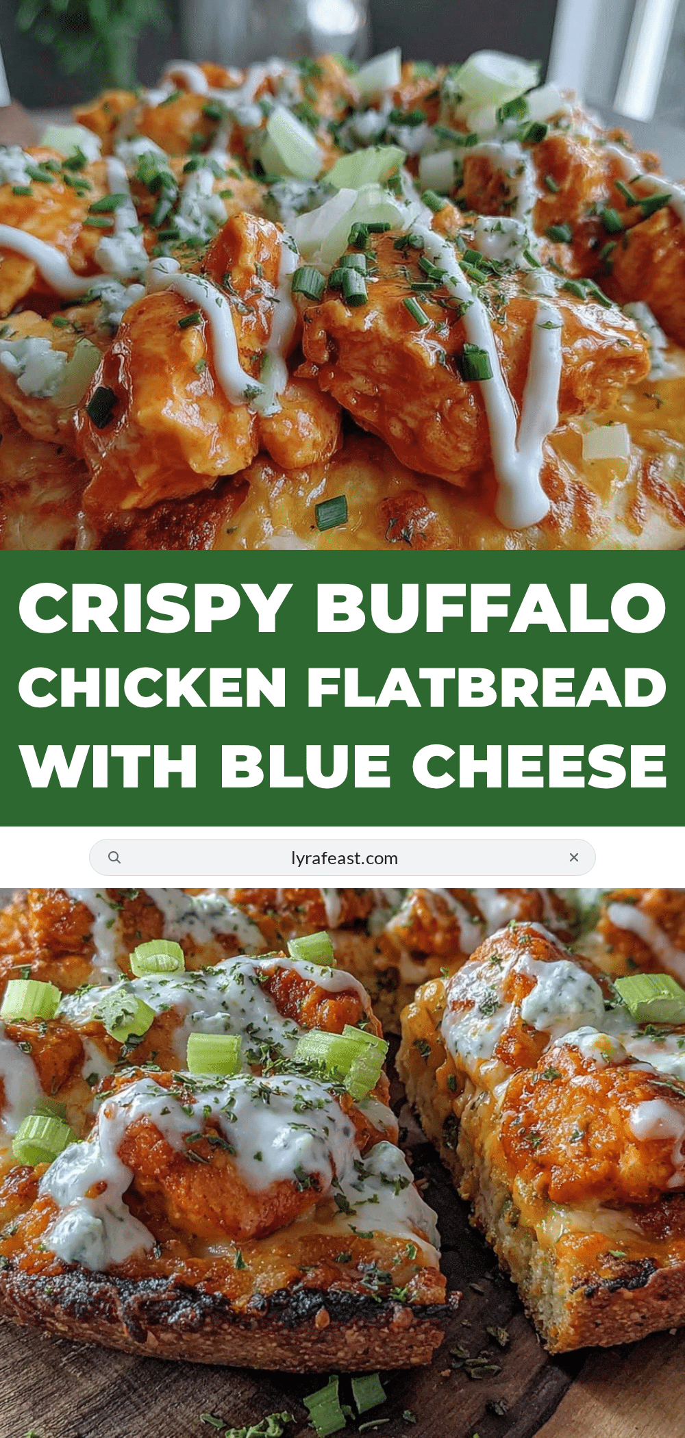 buffalo chicken flatbread pizza recipe