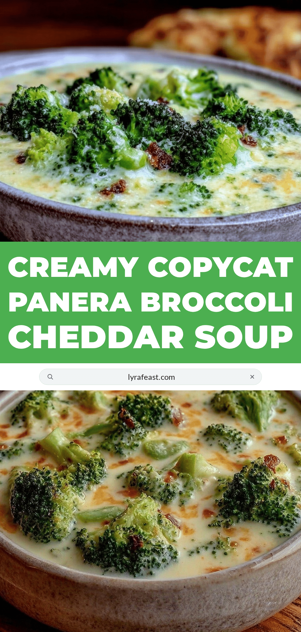 copycat Panera broccoli cheddar soup recipe