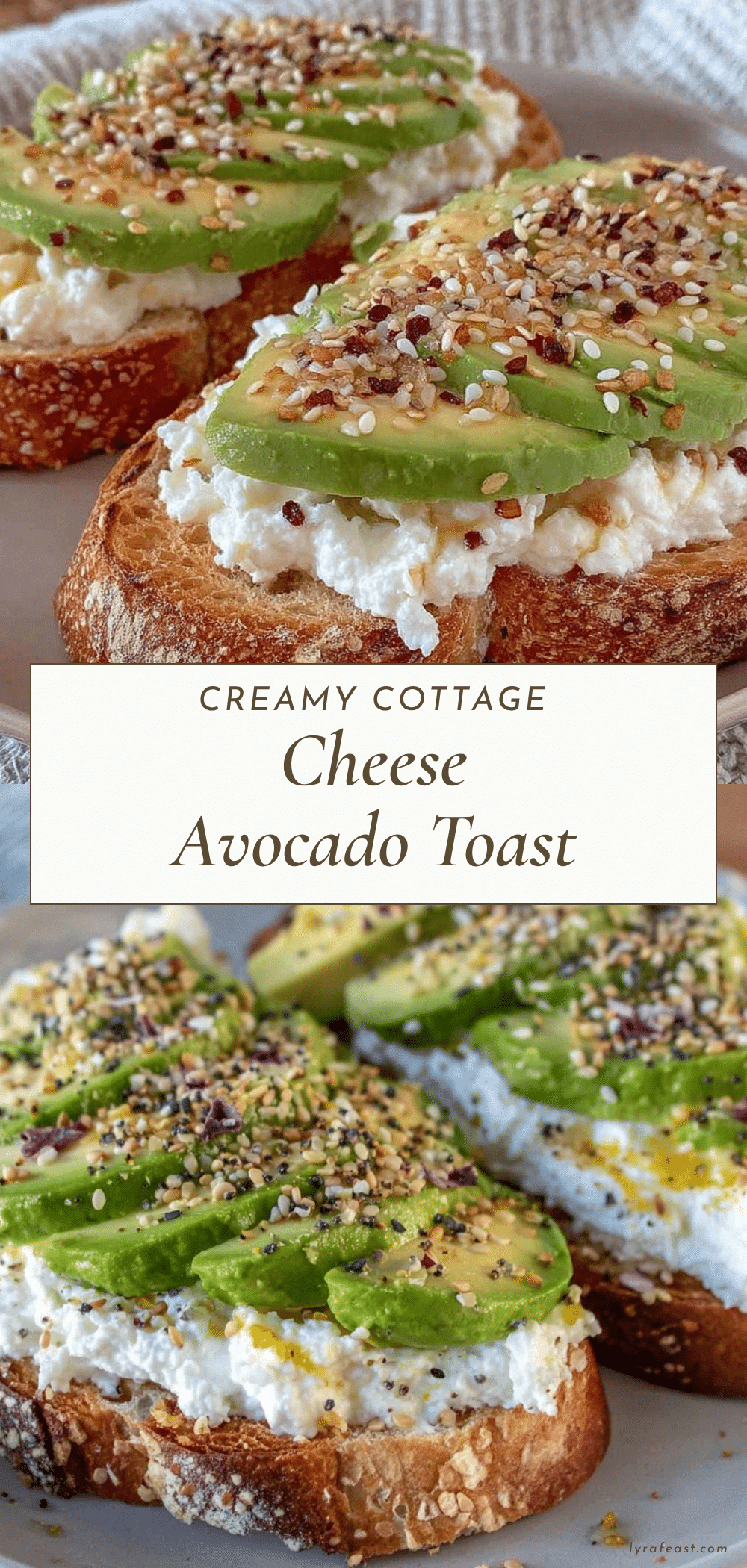cottage cheese and avocado toast recipe