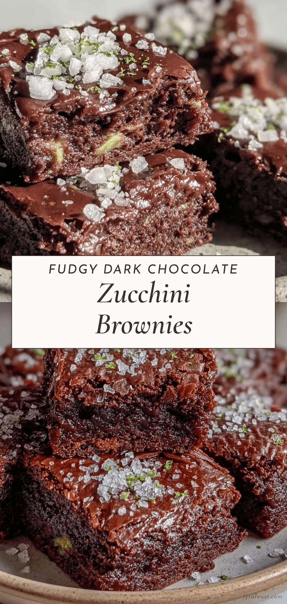 dark chocolate zucchini brownies recipe