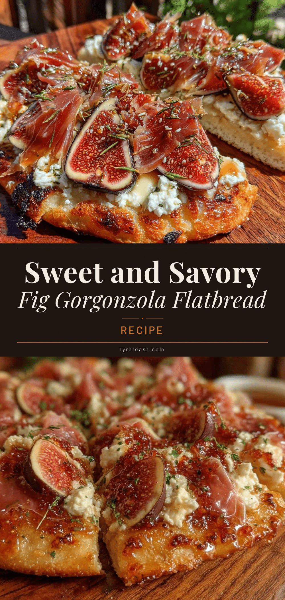 fresh fig and gorgonzola flatbread recipe