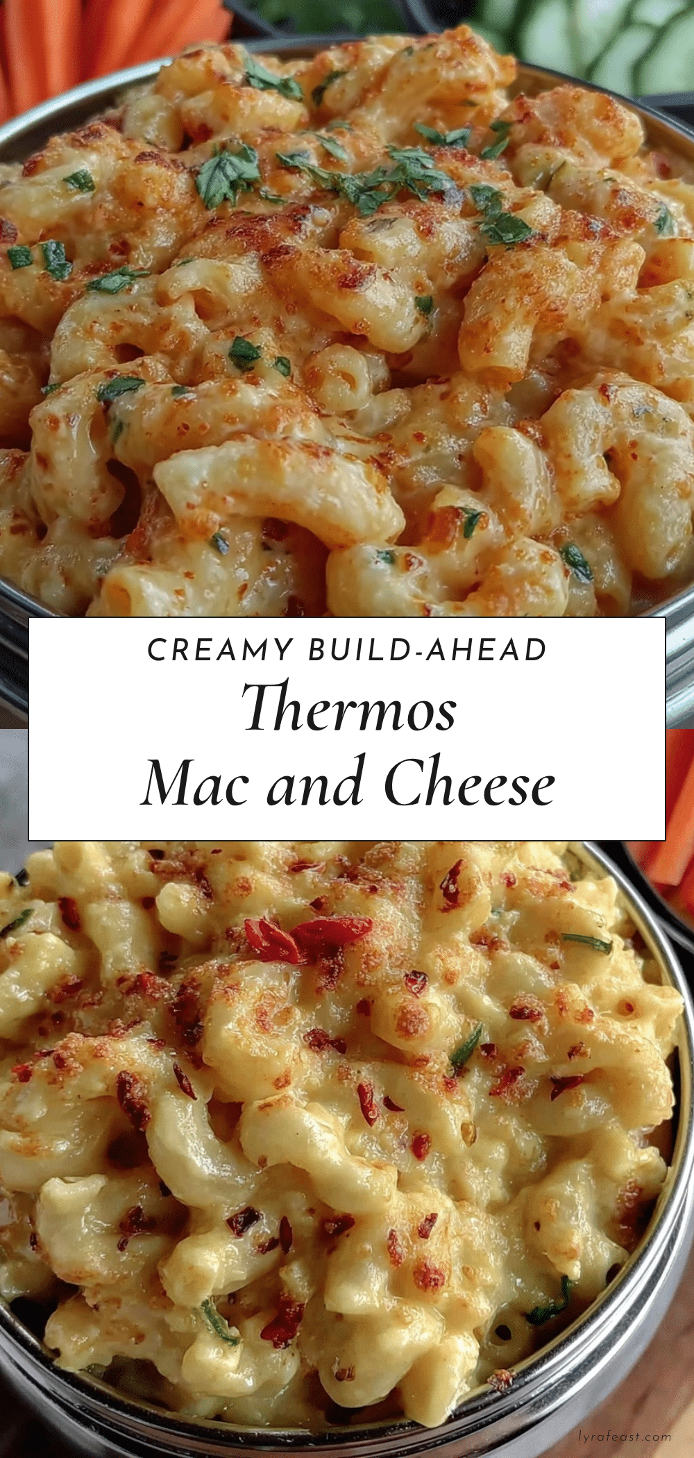 Healthy Build-Ahead Thermos Mac and Cheese recipe