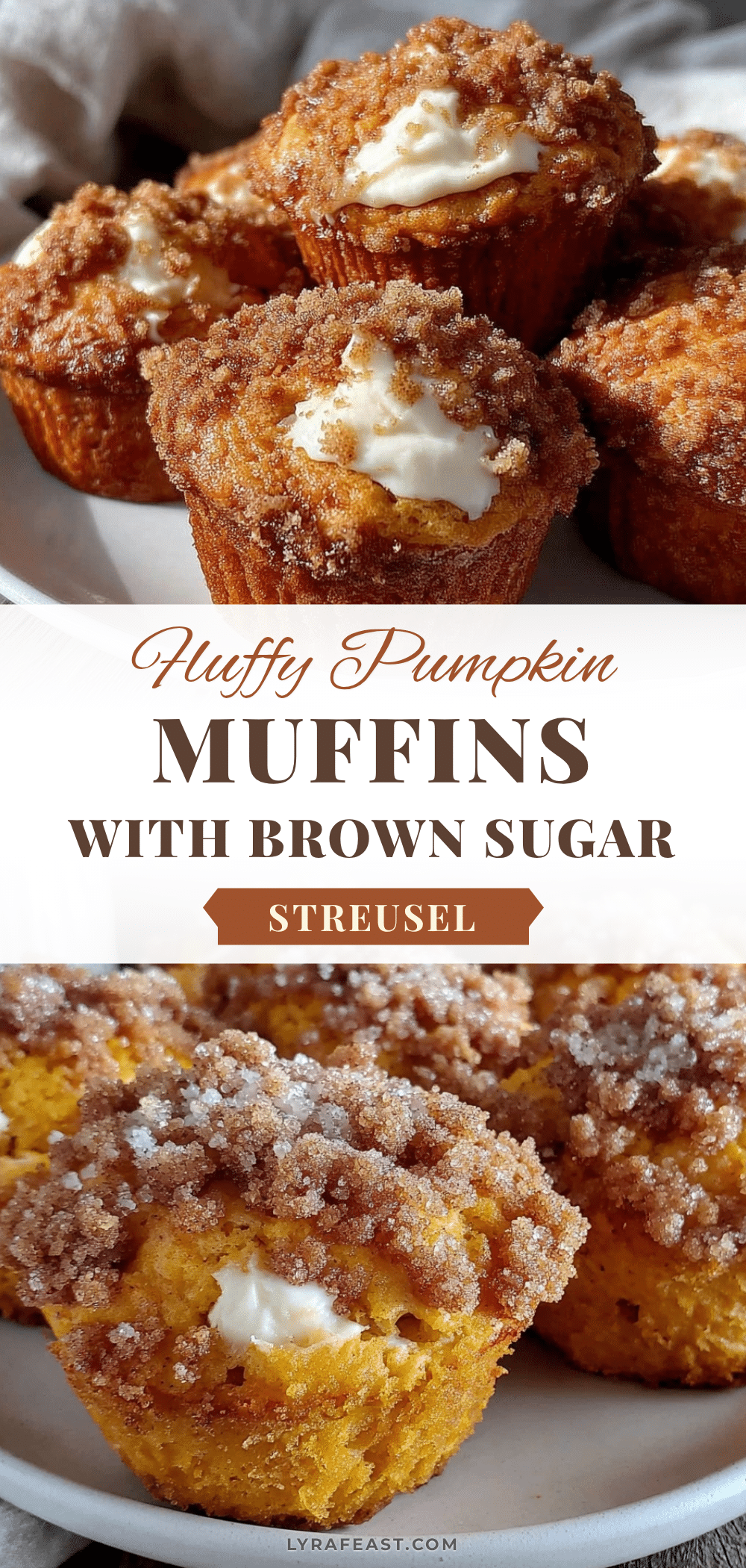 pumpkin cream cheese muffins recipe