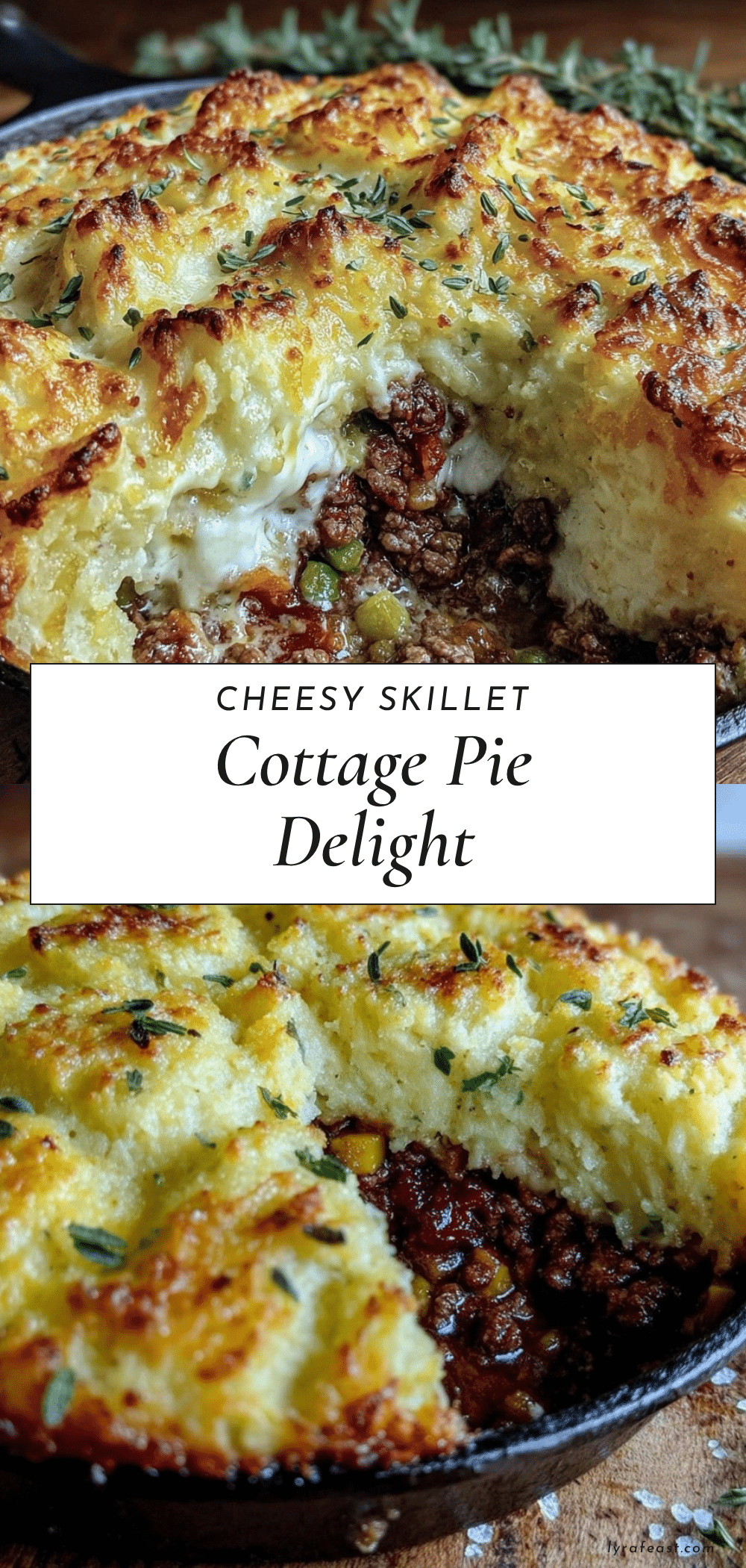 skillet cottage pie recipe
