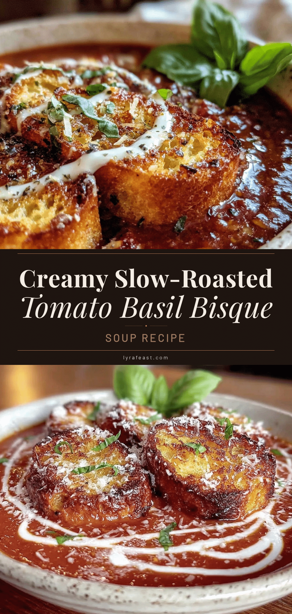 slow-roasted tomato basil bisque recipe