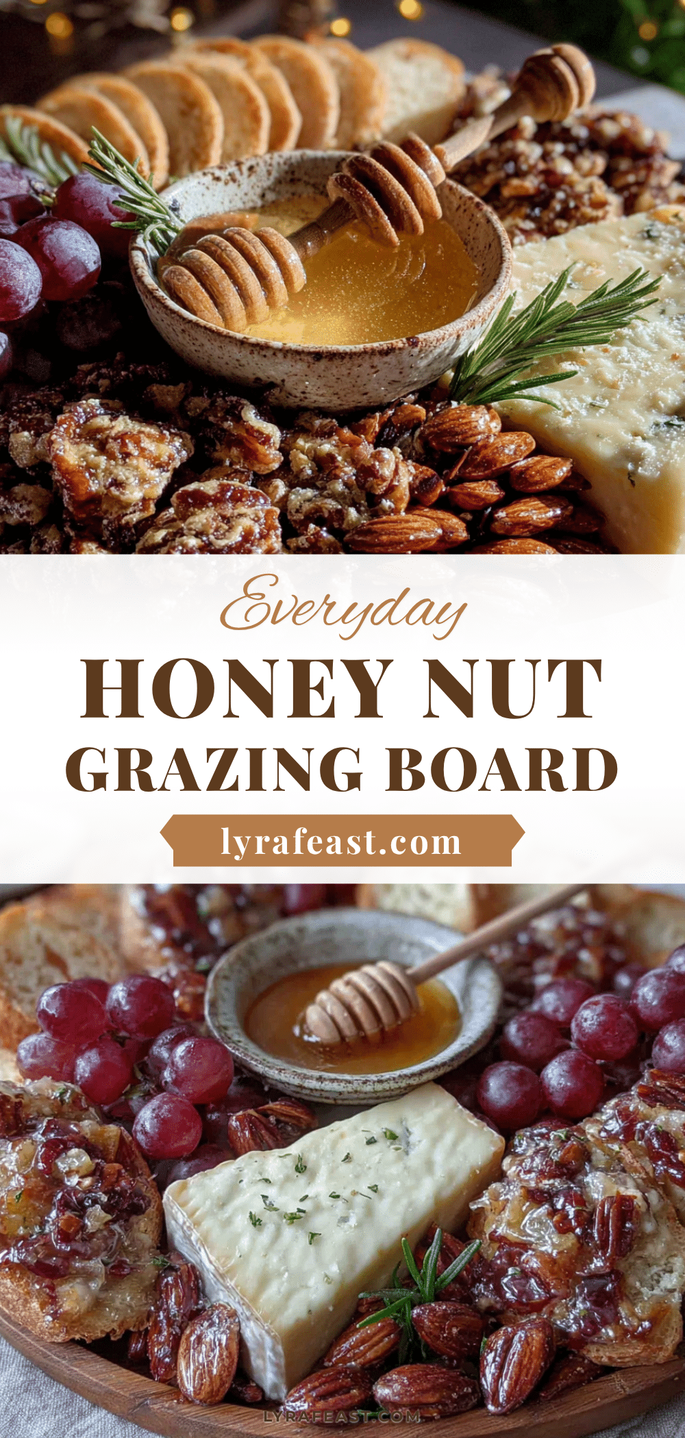 best easy honey nut grazing board recipe recipe