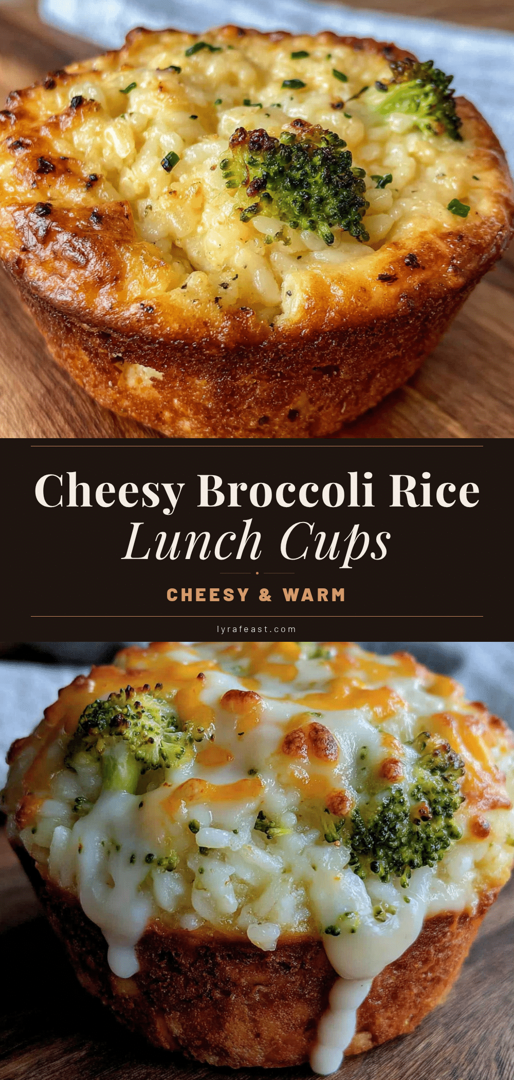 broccoli rice cups recipe