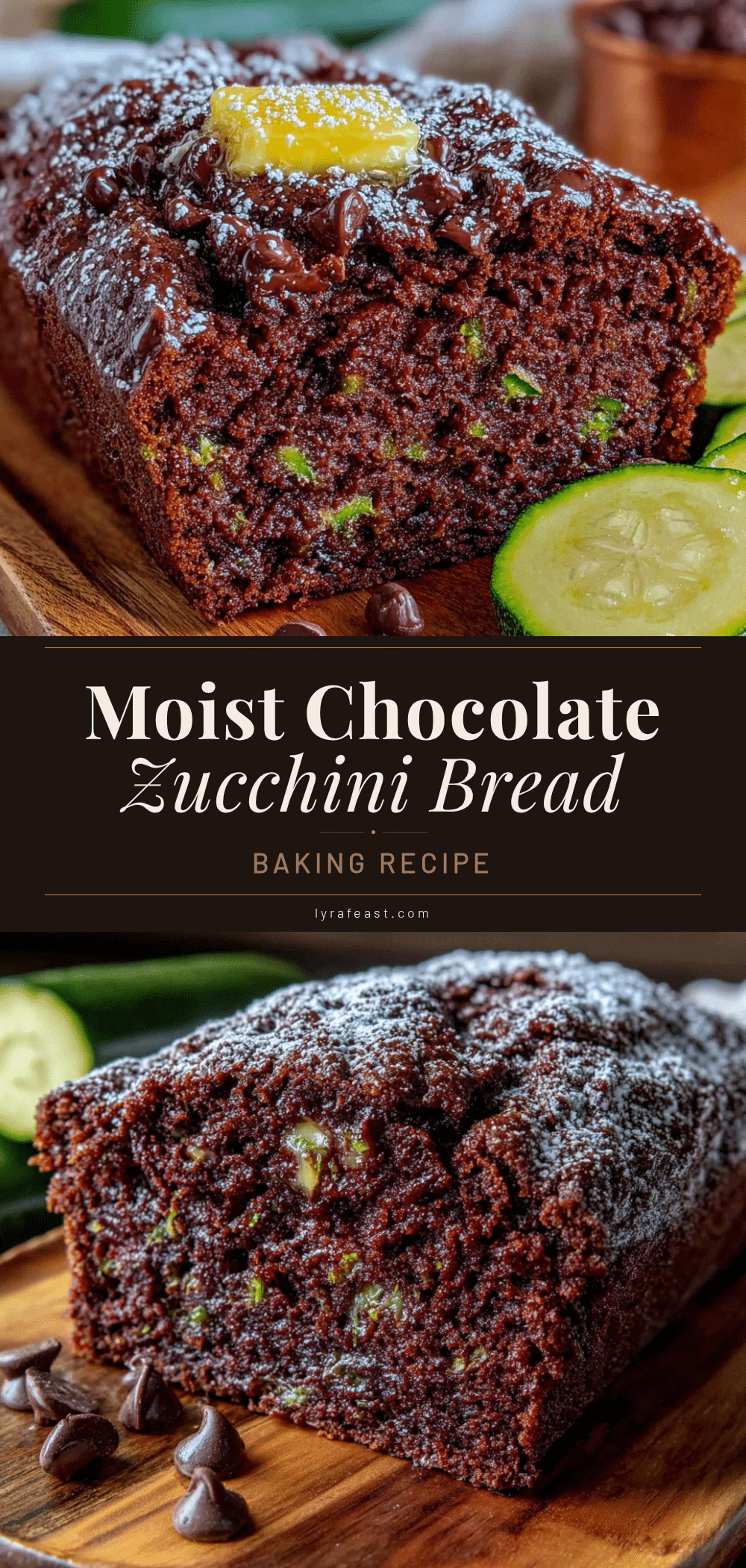 chocolate zucchini bread recipe