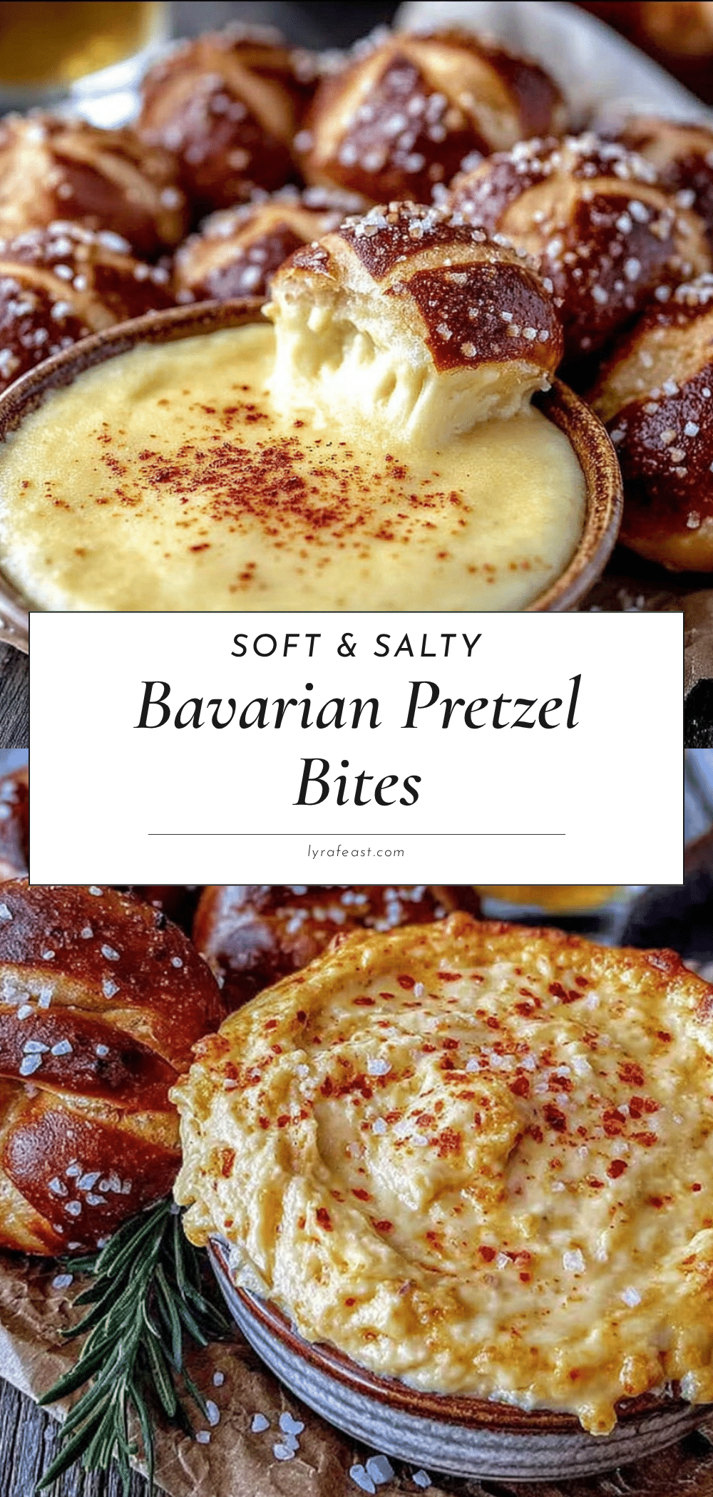 crispy Bavarian pretzel bites recipe