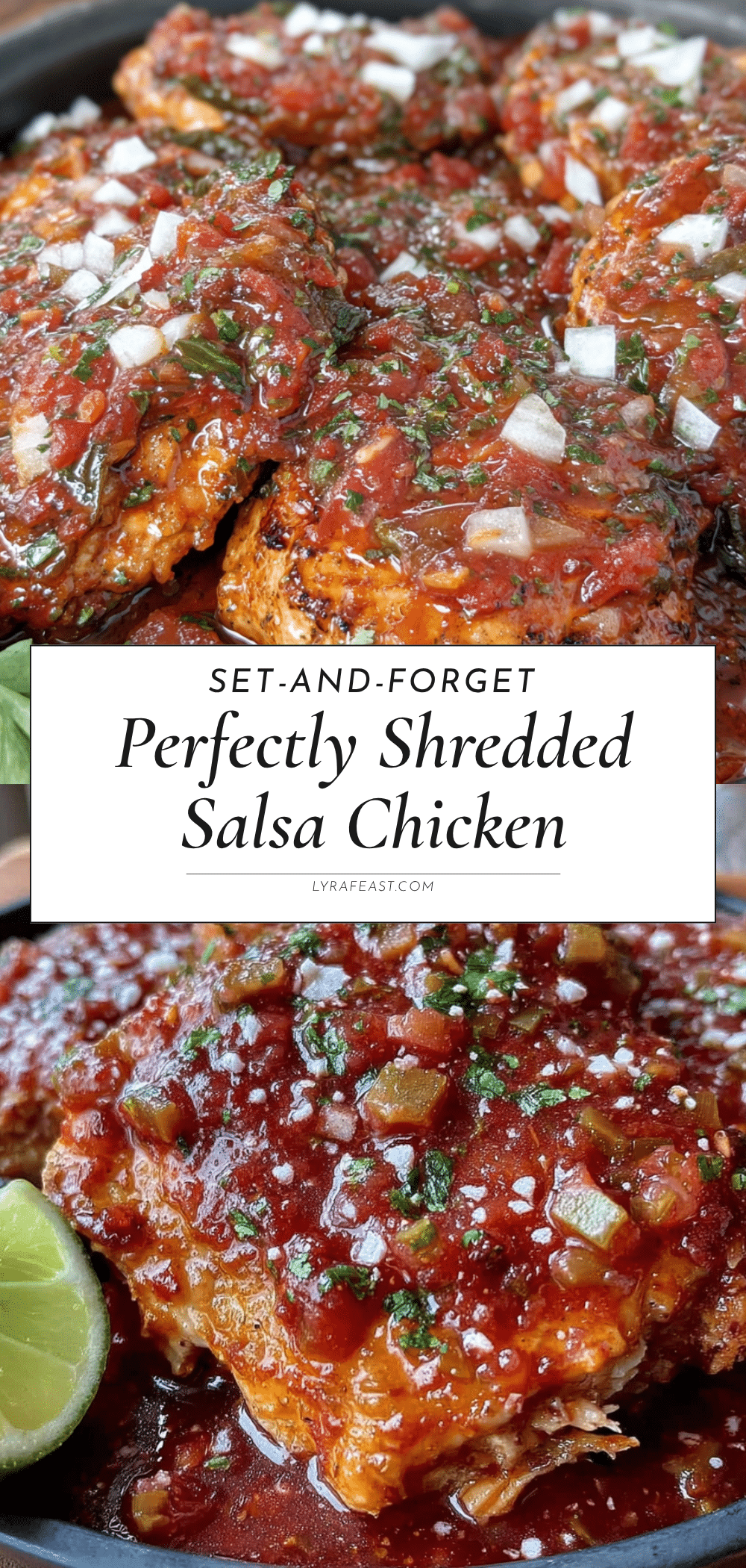 crockpot salsa chicken recipe