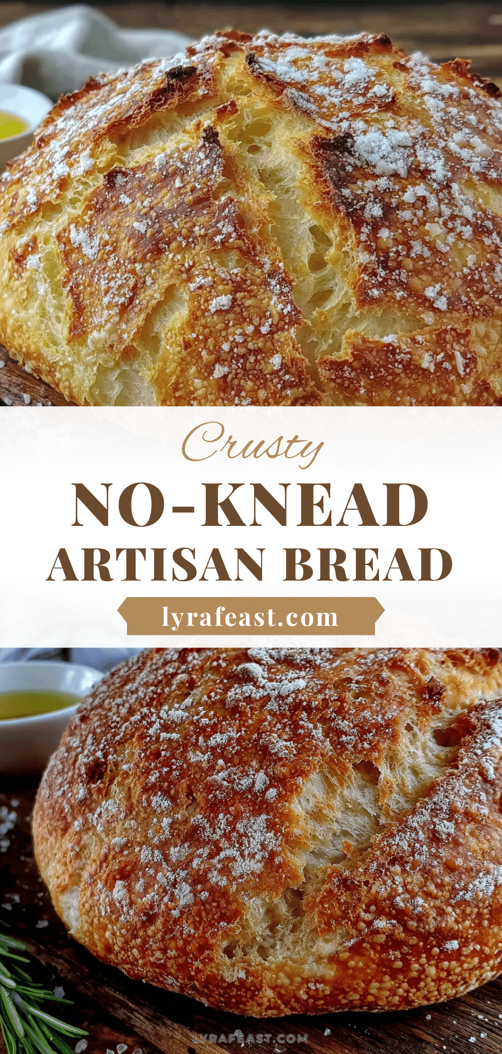 easy no-knead same-day artisan bread recipe