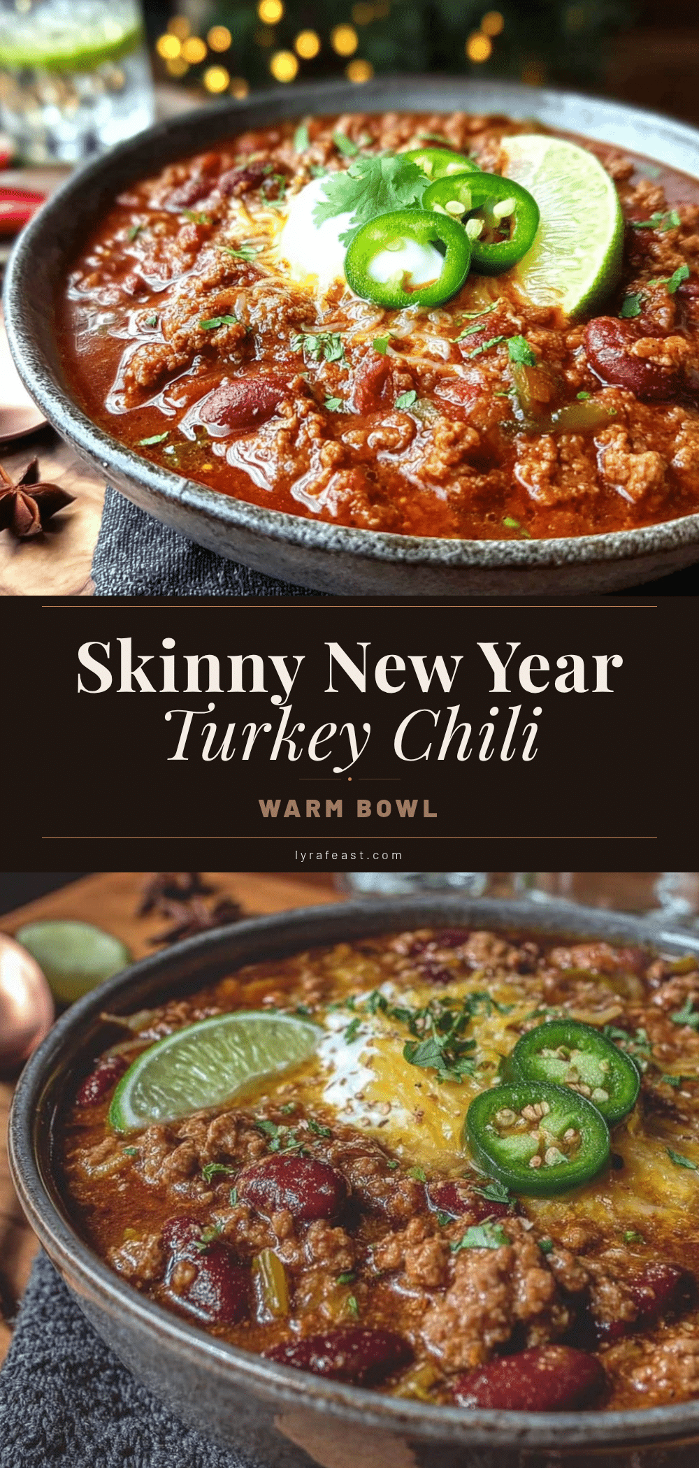 healthy skinny turkey chili recipe
