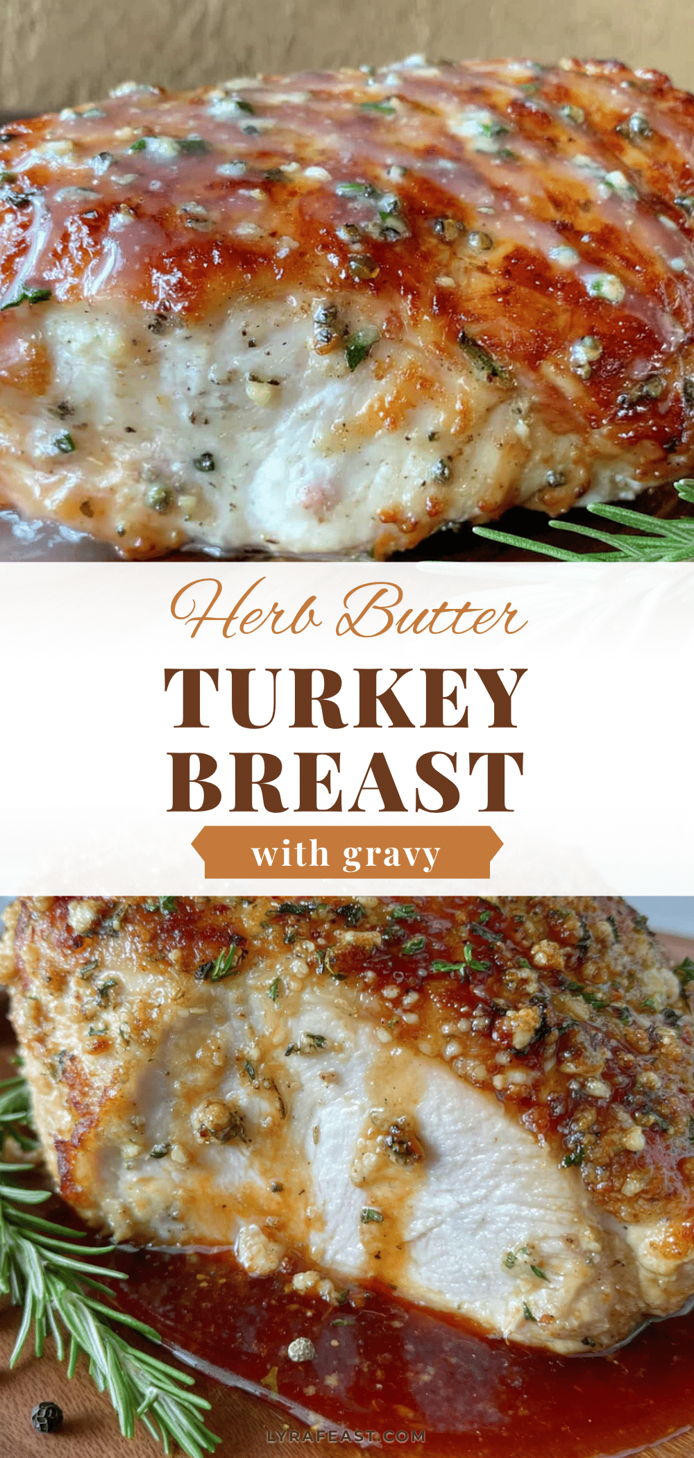 herb butter roasted turkey breast recipe