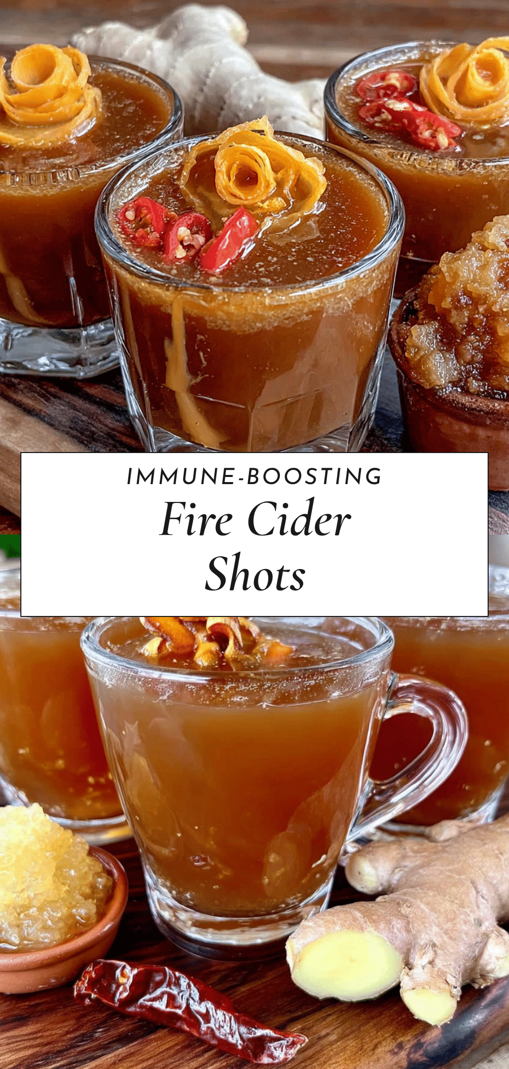 immune-boosting fire cider shots recipe