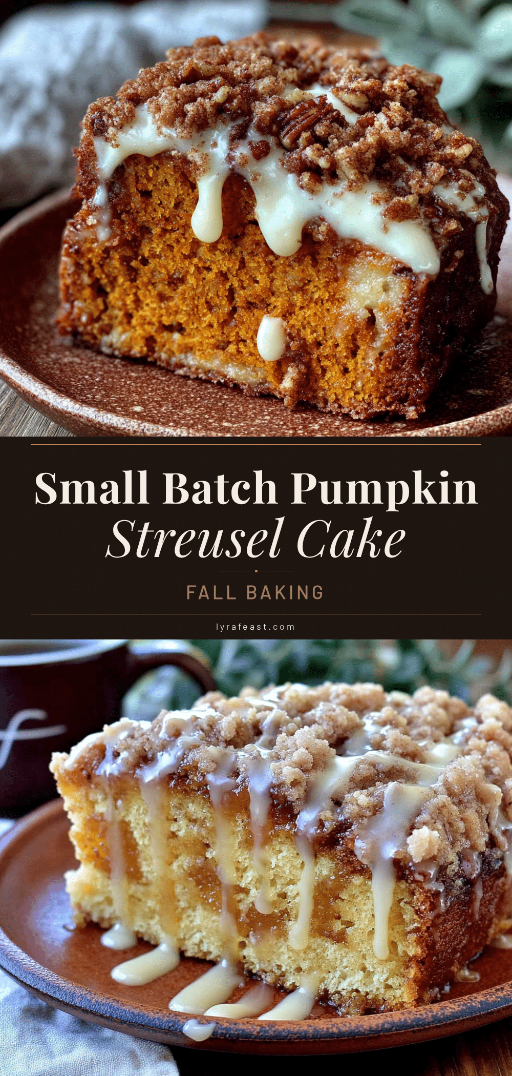 pumpkin coffee cake recipe