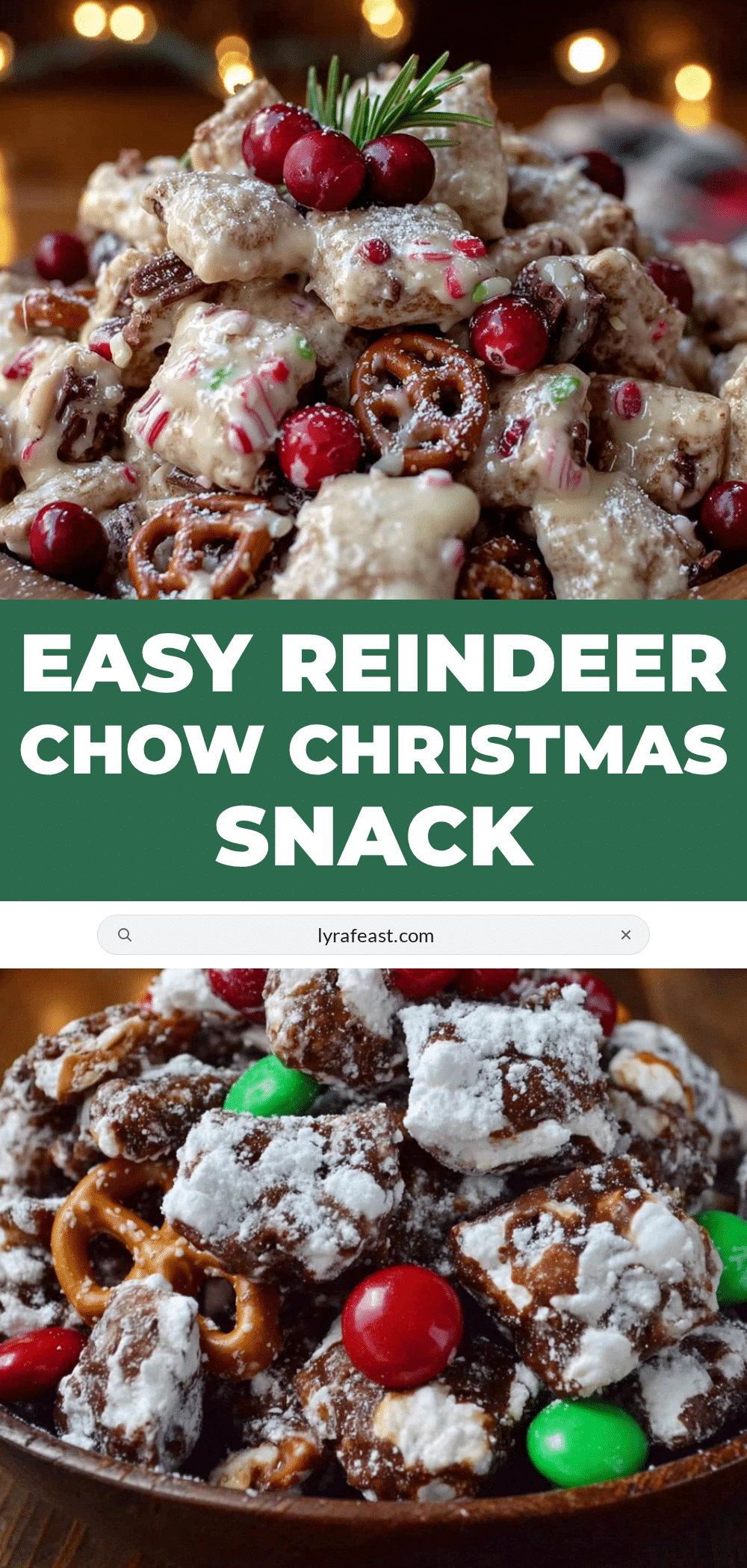 reindeer chow recipe