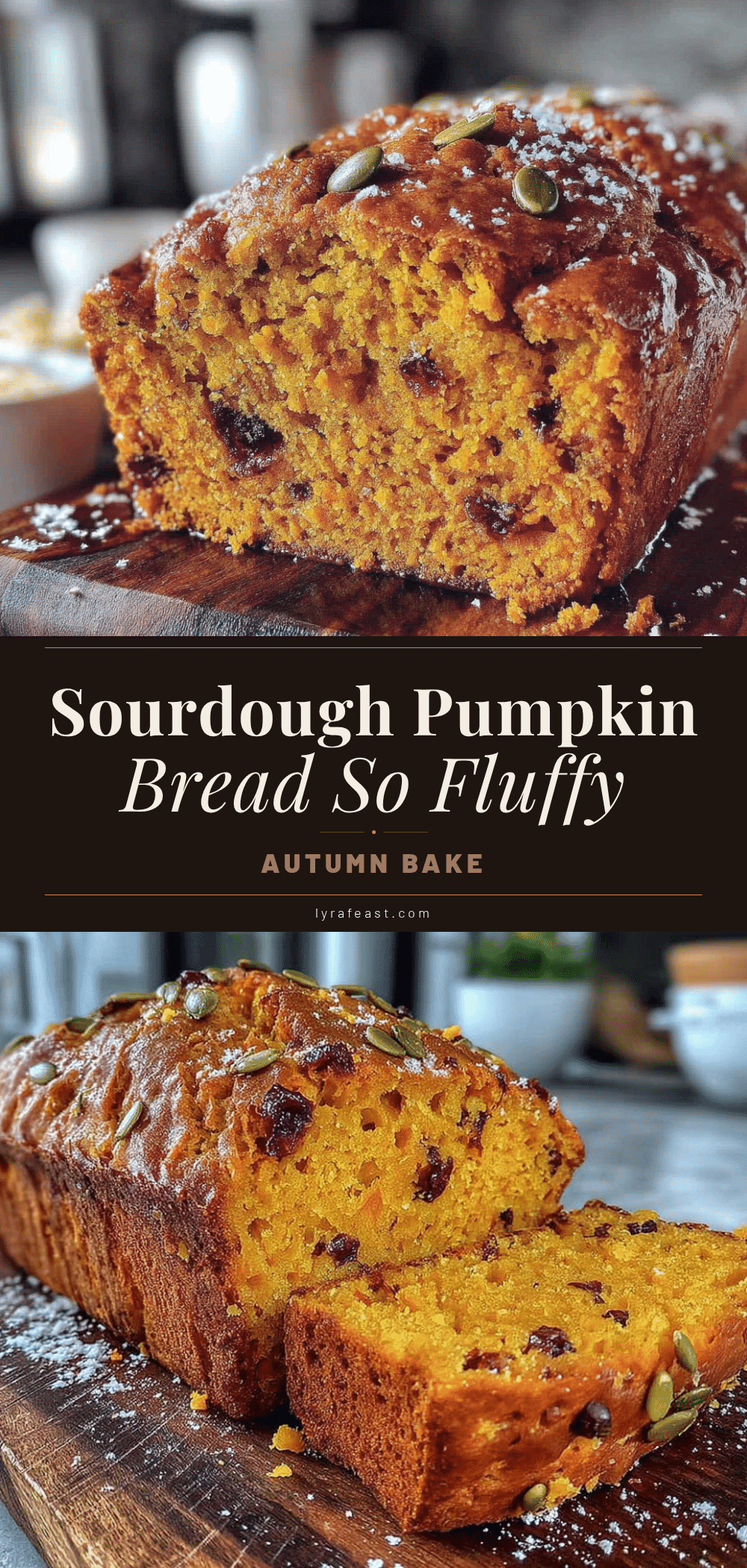 sourdough discard pumpkin bread recipe