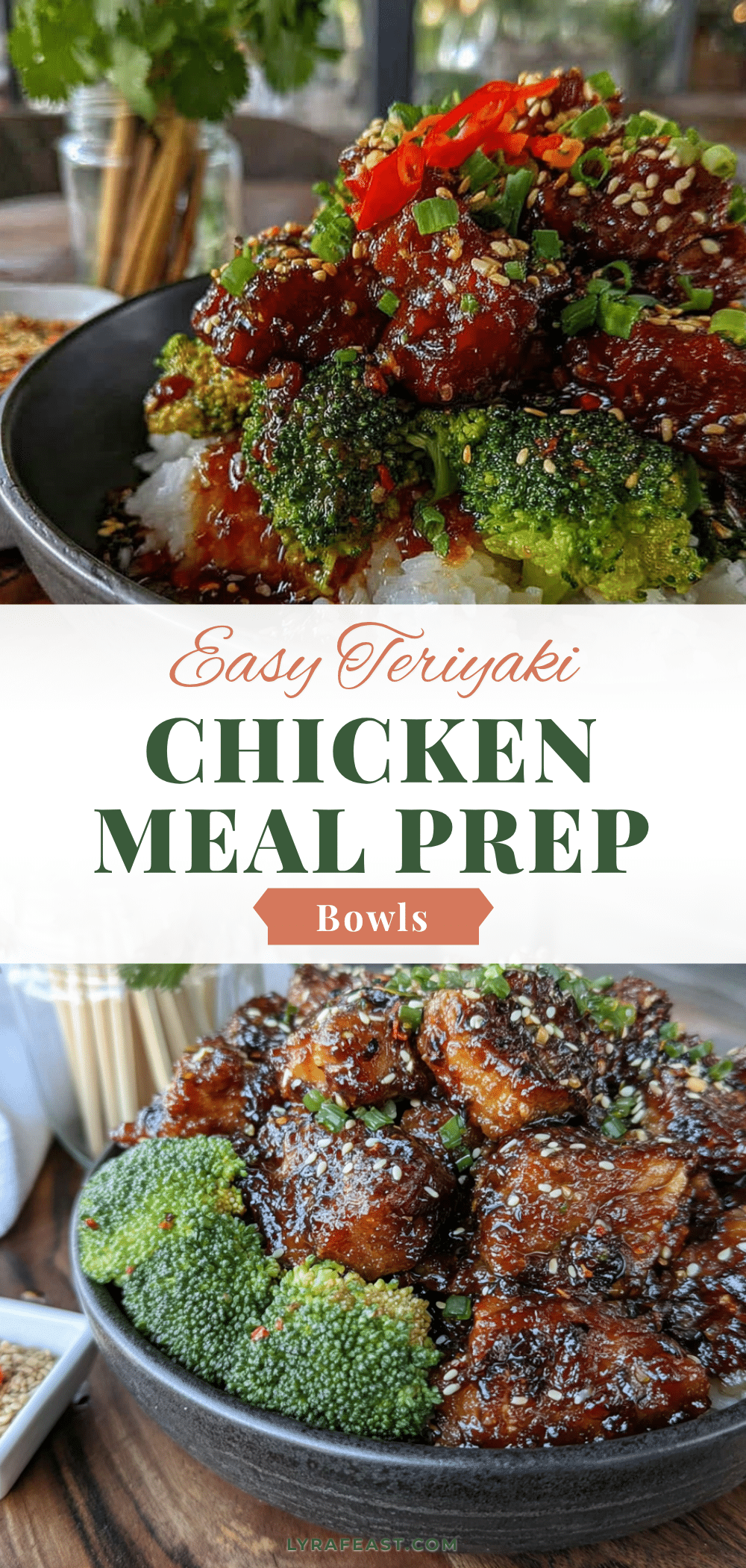 teriyaki chicken and broccoli meal prep recipe