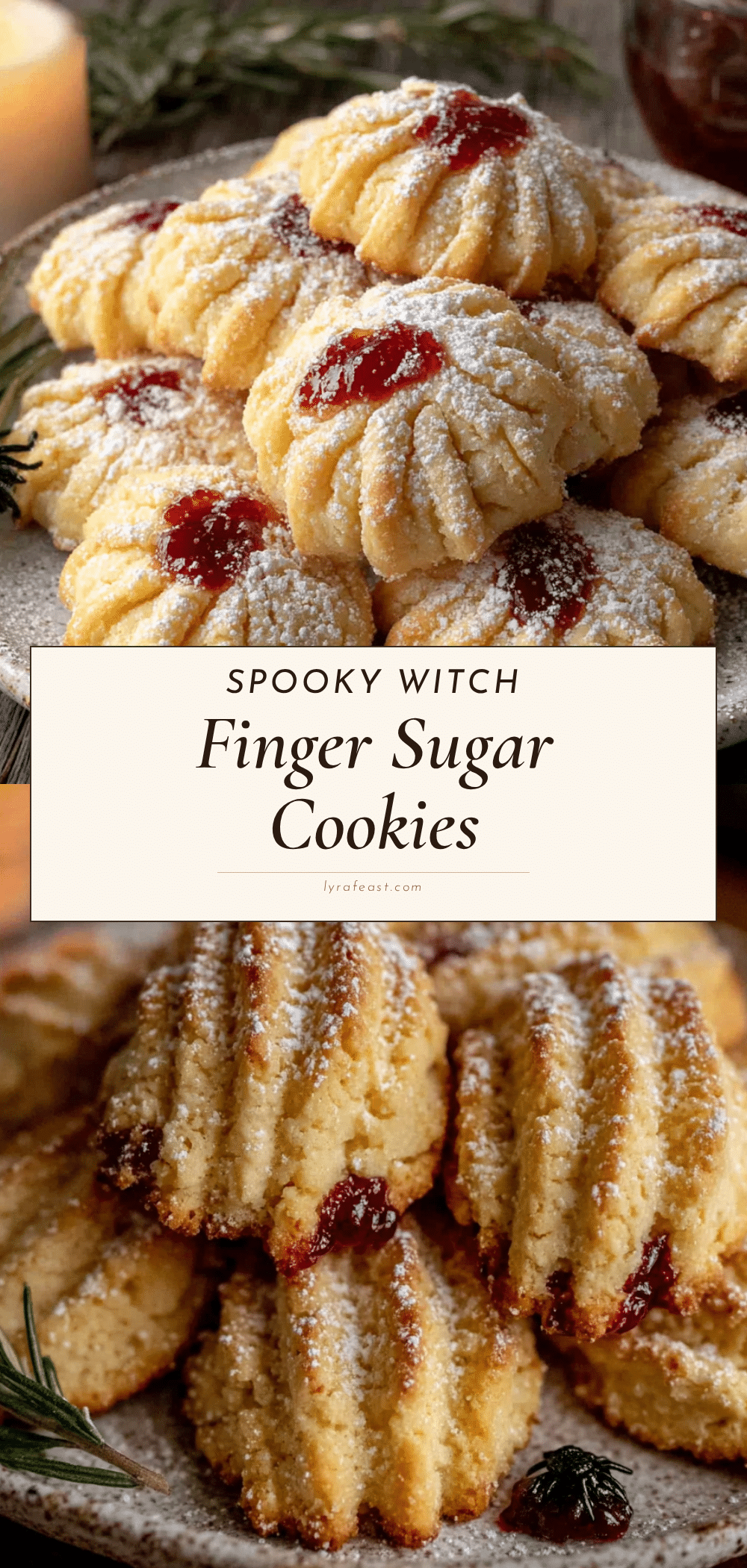 witch finger halloween cookies recipe