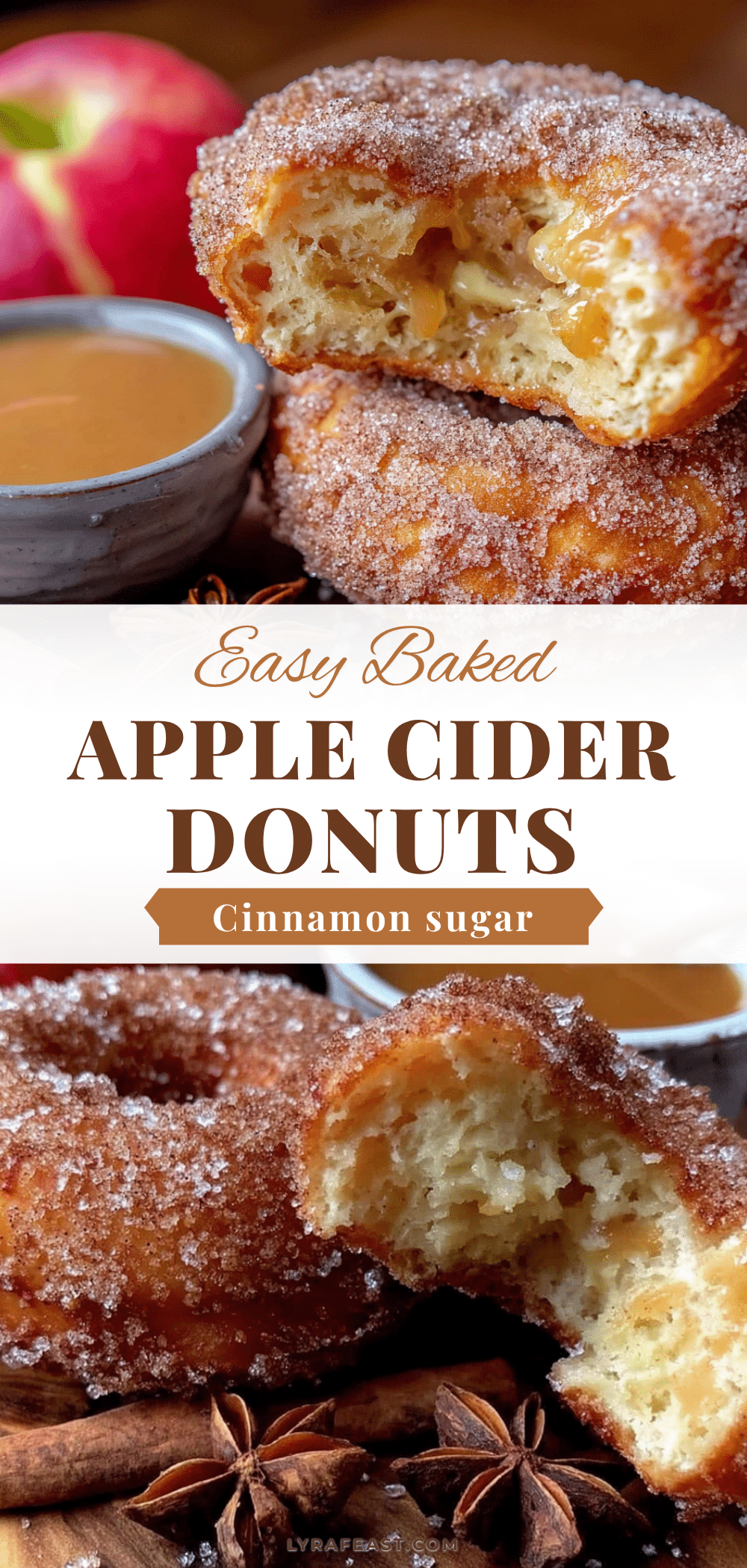 baked apple cider donuts recipe