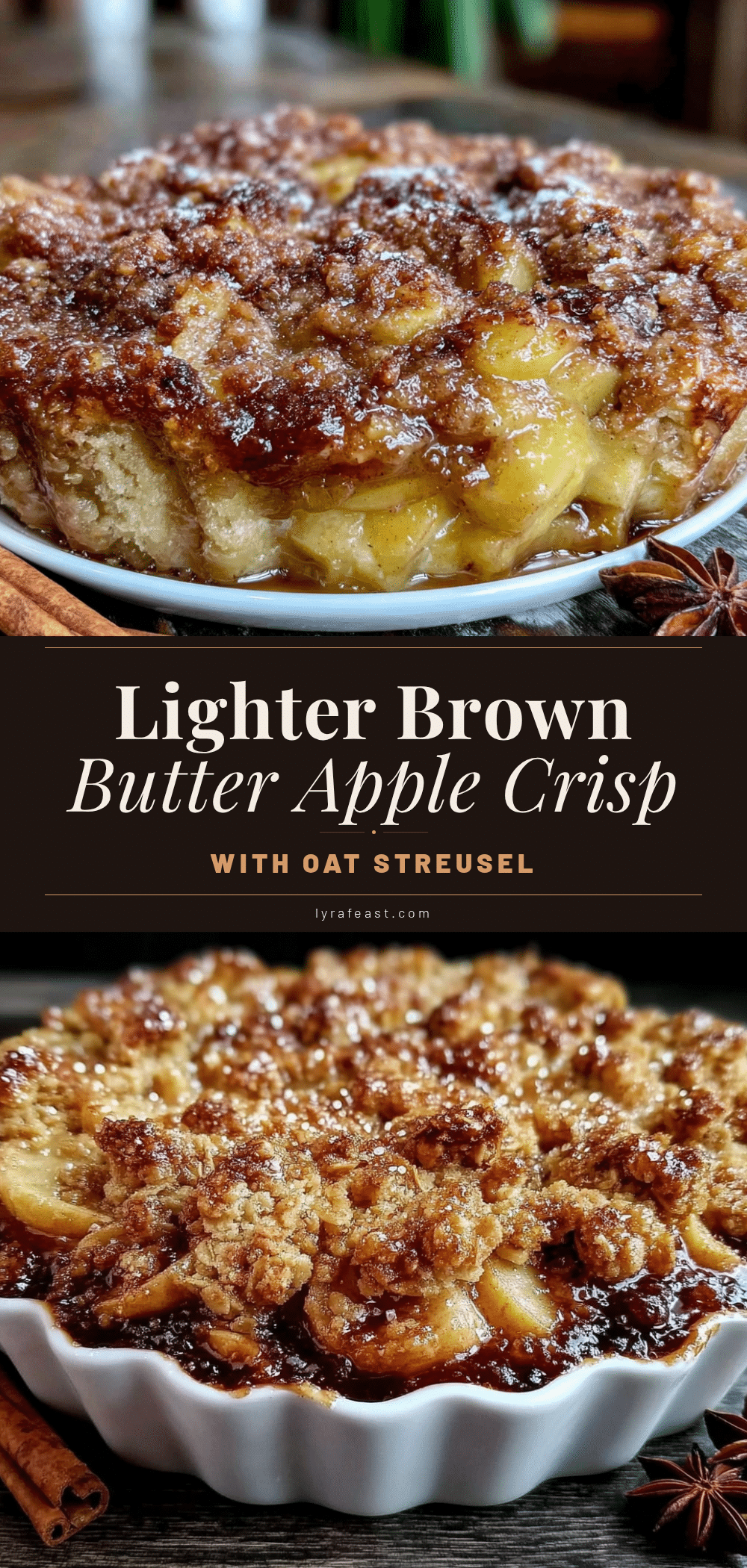 brown butter apple crisp recipe