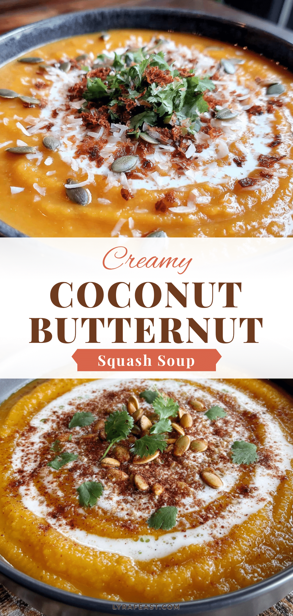 creamy butternut squash soup with coconut milk recipe