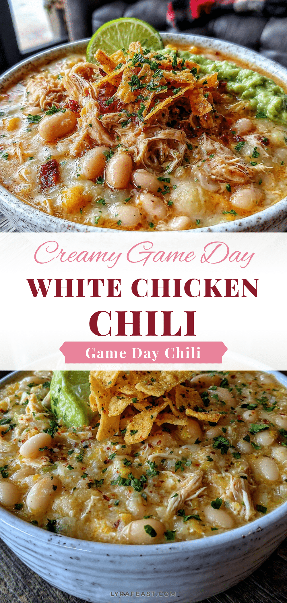 creamy white chicken chili recipe