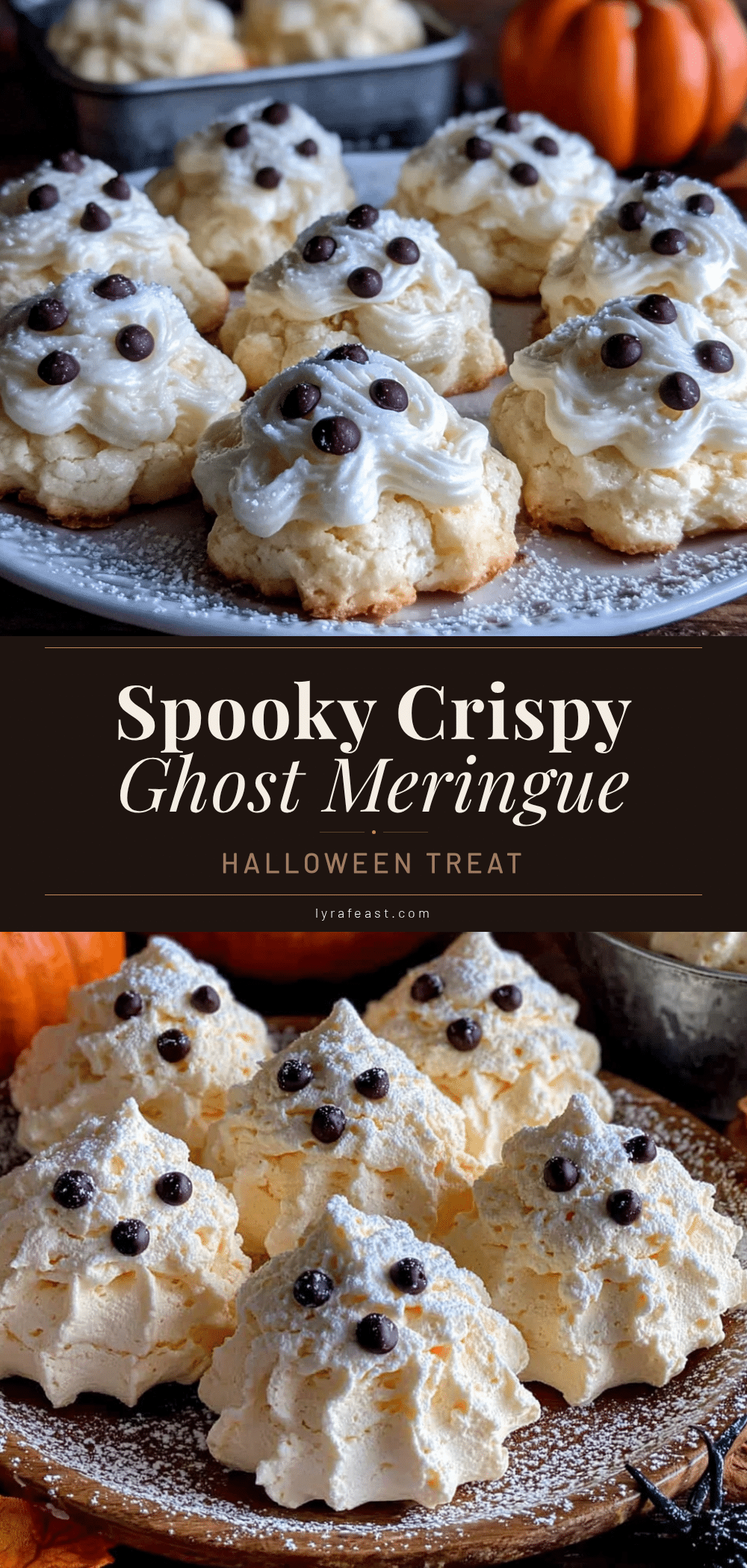 ghost meringue cookies recipe