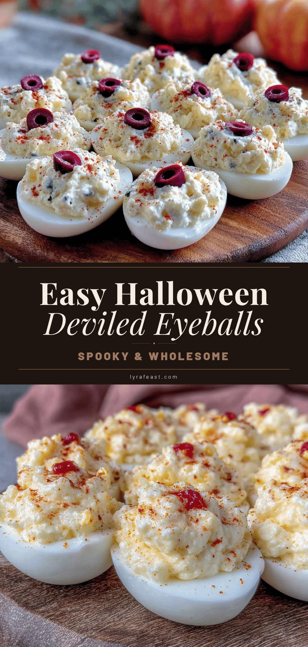 halloween deviled egg eyeballs recipe