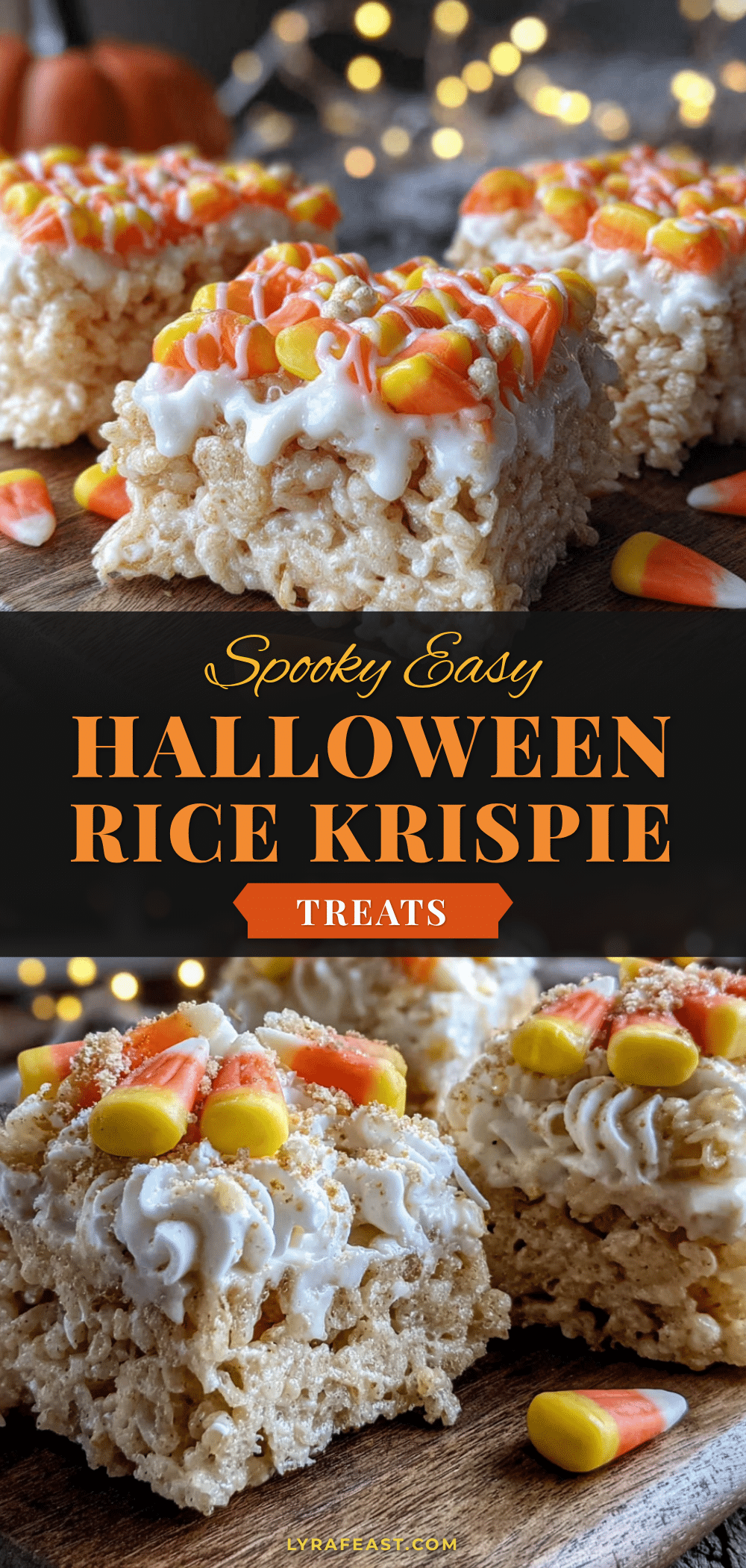 halloween rice krispie treats recipe