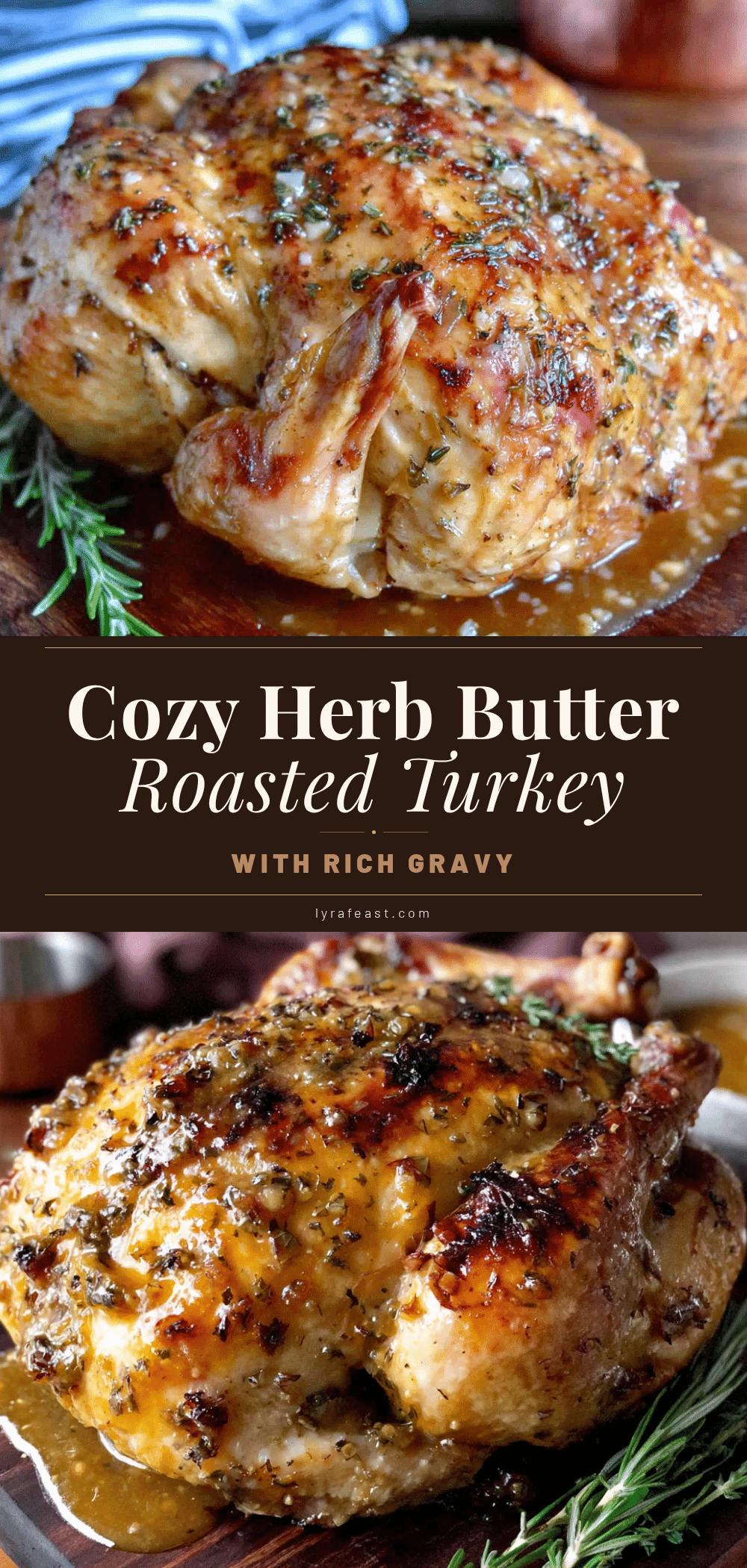 herb butter roasted turkey recipe