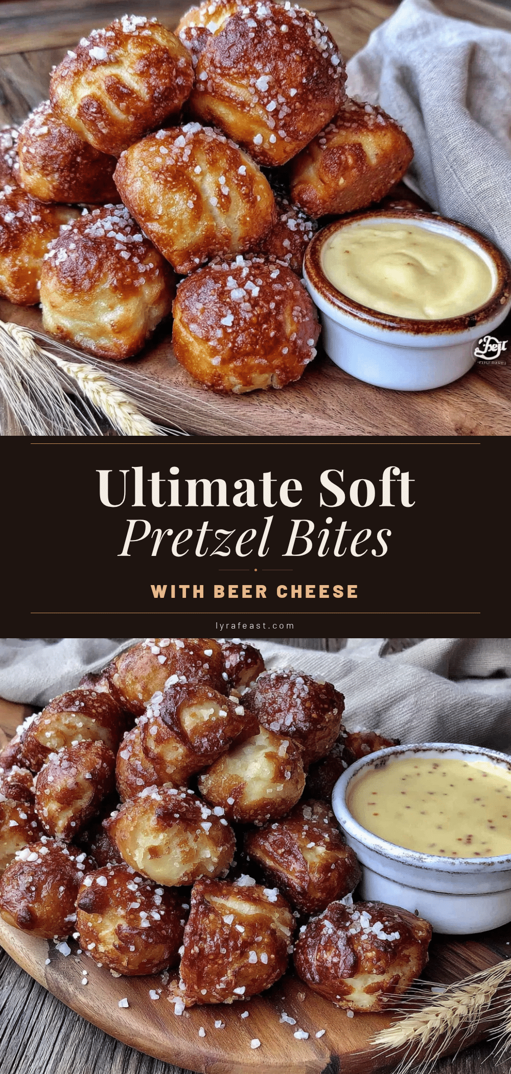 homemade soft pretzel bites recipe
