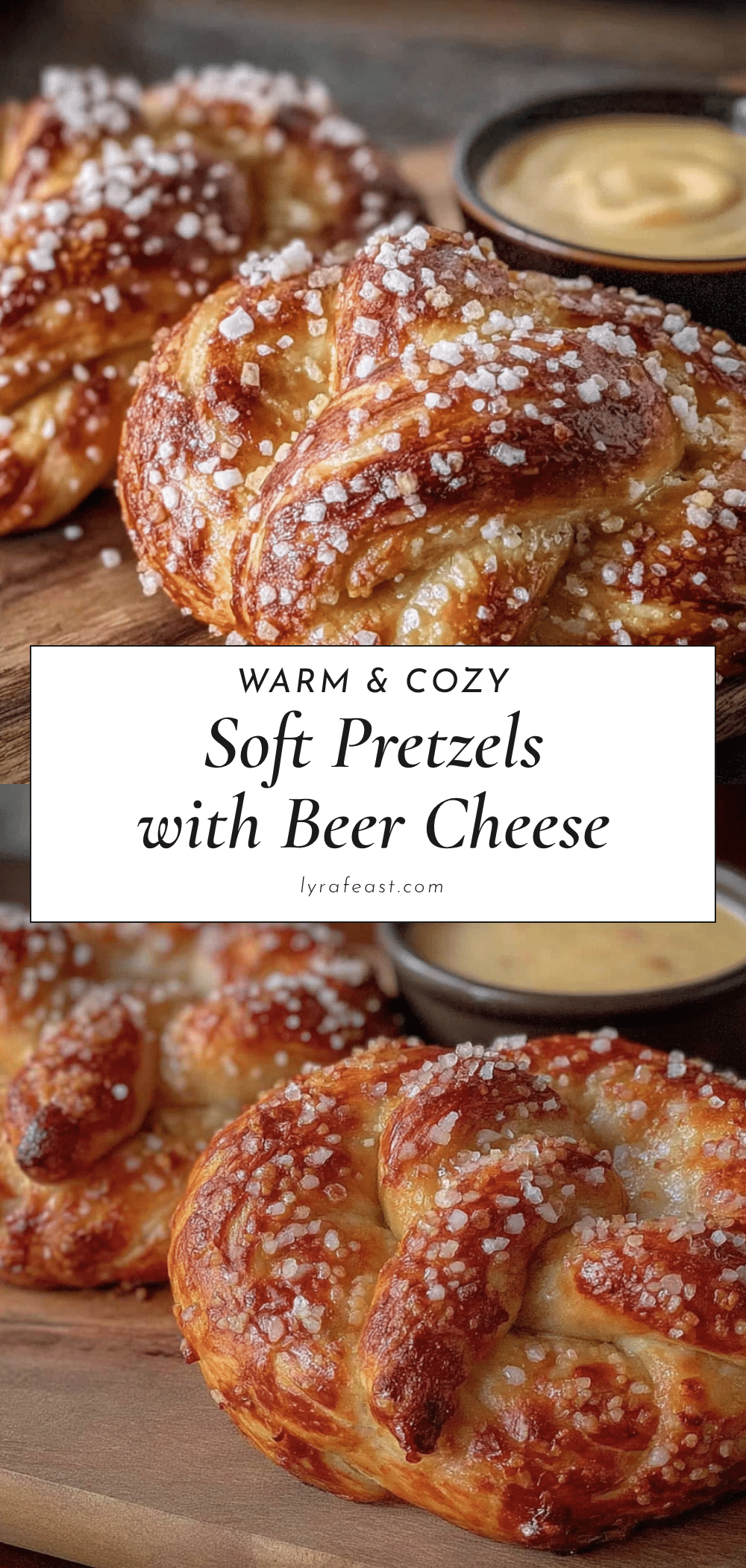 homemade soft pretzels with beer cheese dip recipe