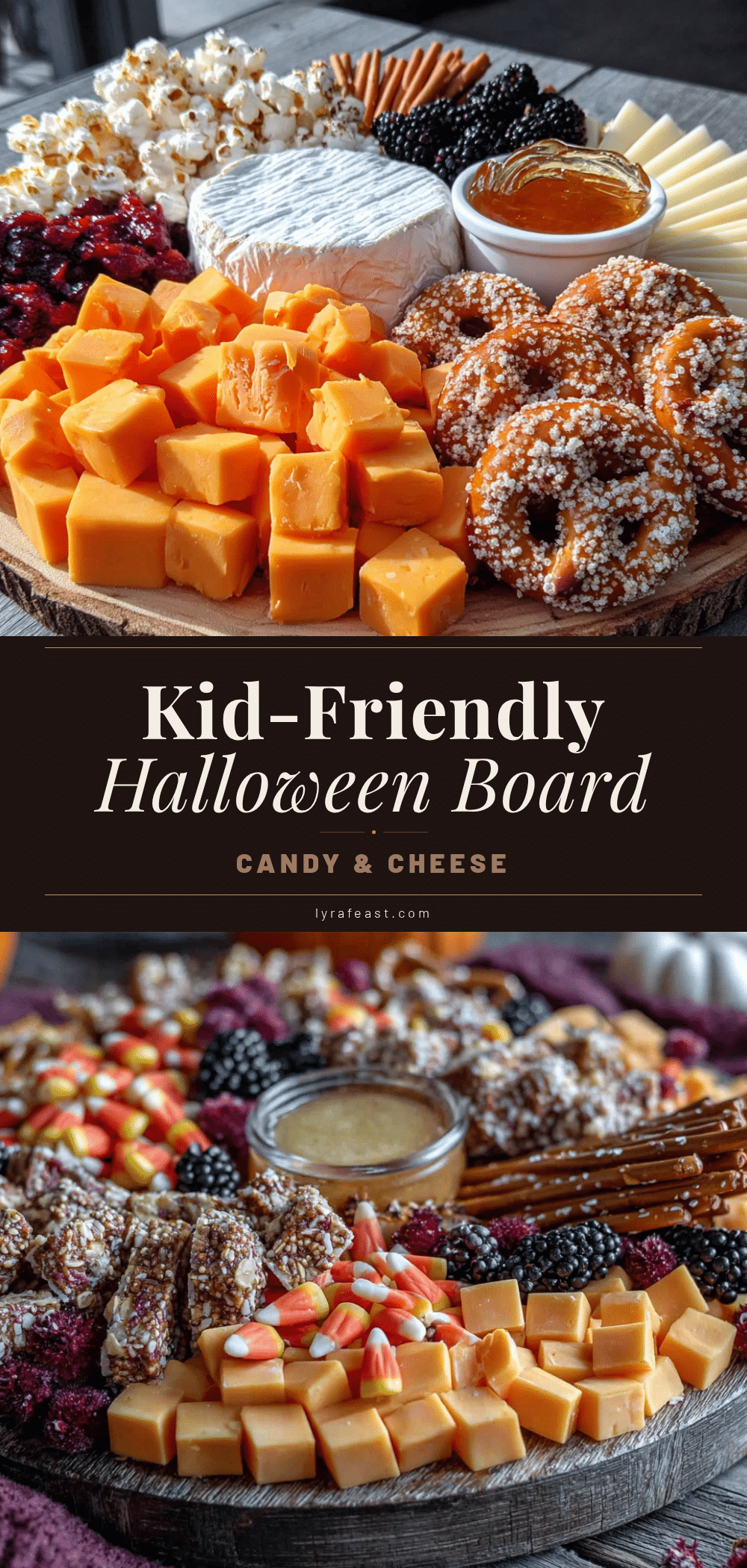 kid-friendly halloween charcuterie board recipe