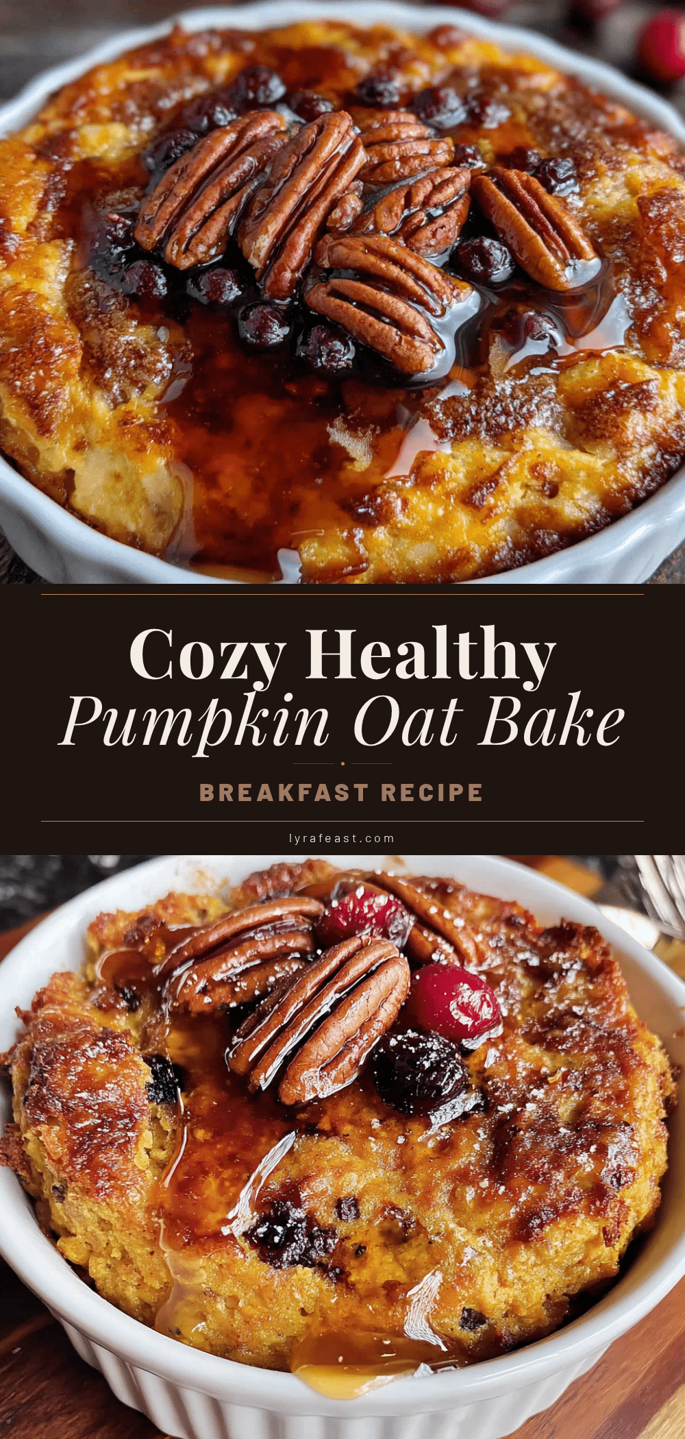 pumpkin oat breakfast bake recipe