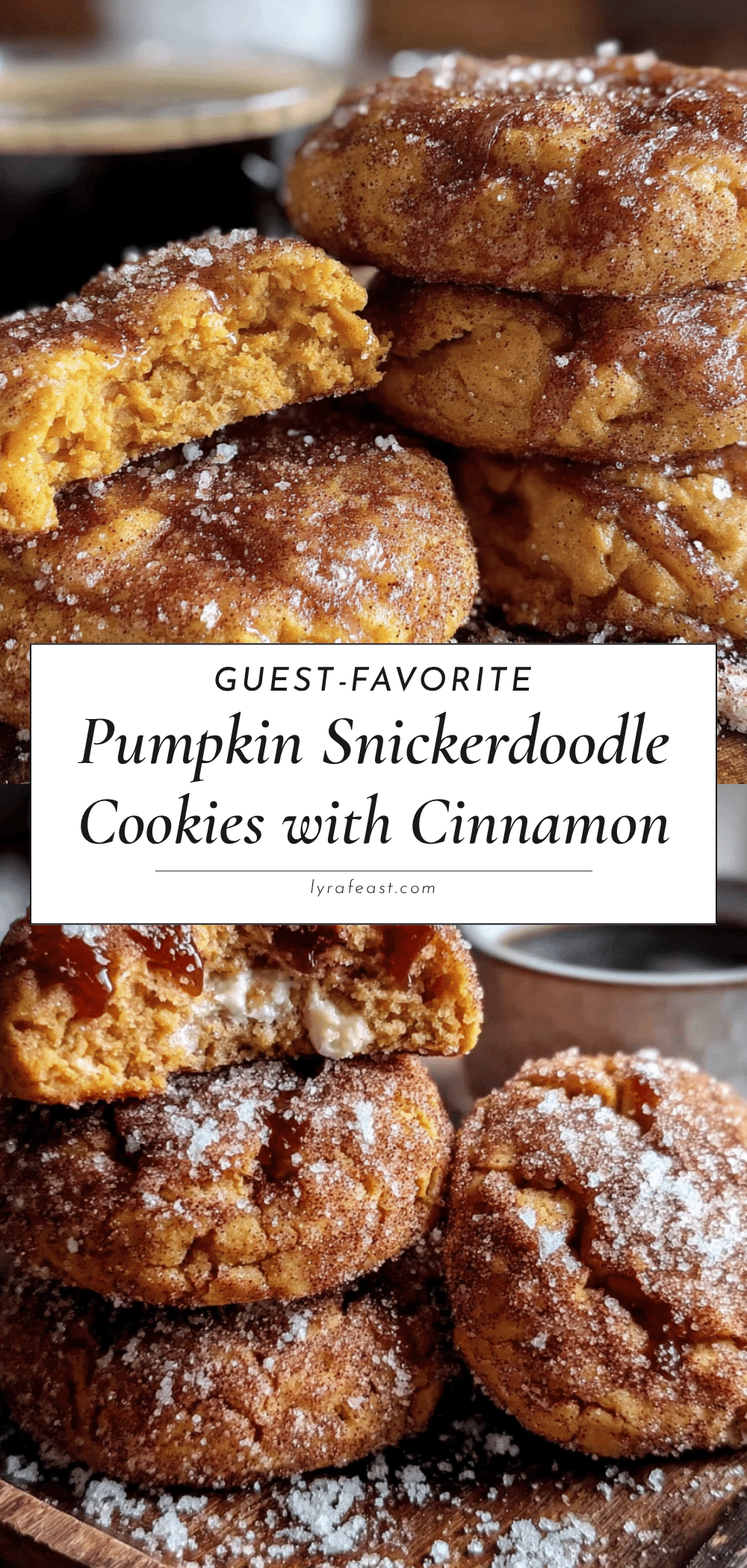 pumpkin snickerdoodle cookies recipe