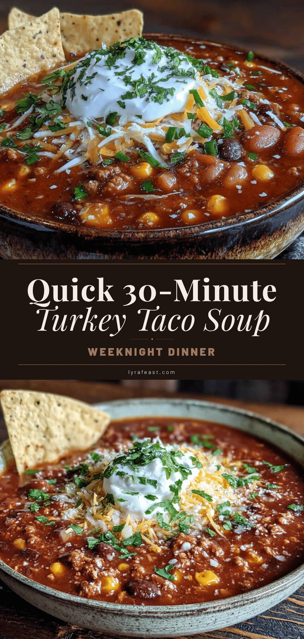 turkey taco soup recipe